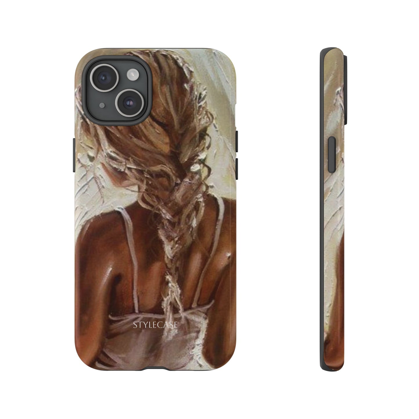 Phone Case — Braided Back Summer Vibe Protective Cover