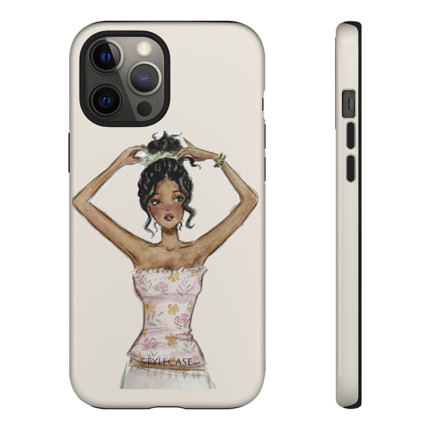 Phone Case — Fashion Illustration Chic Girl Protective Cover