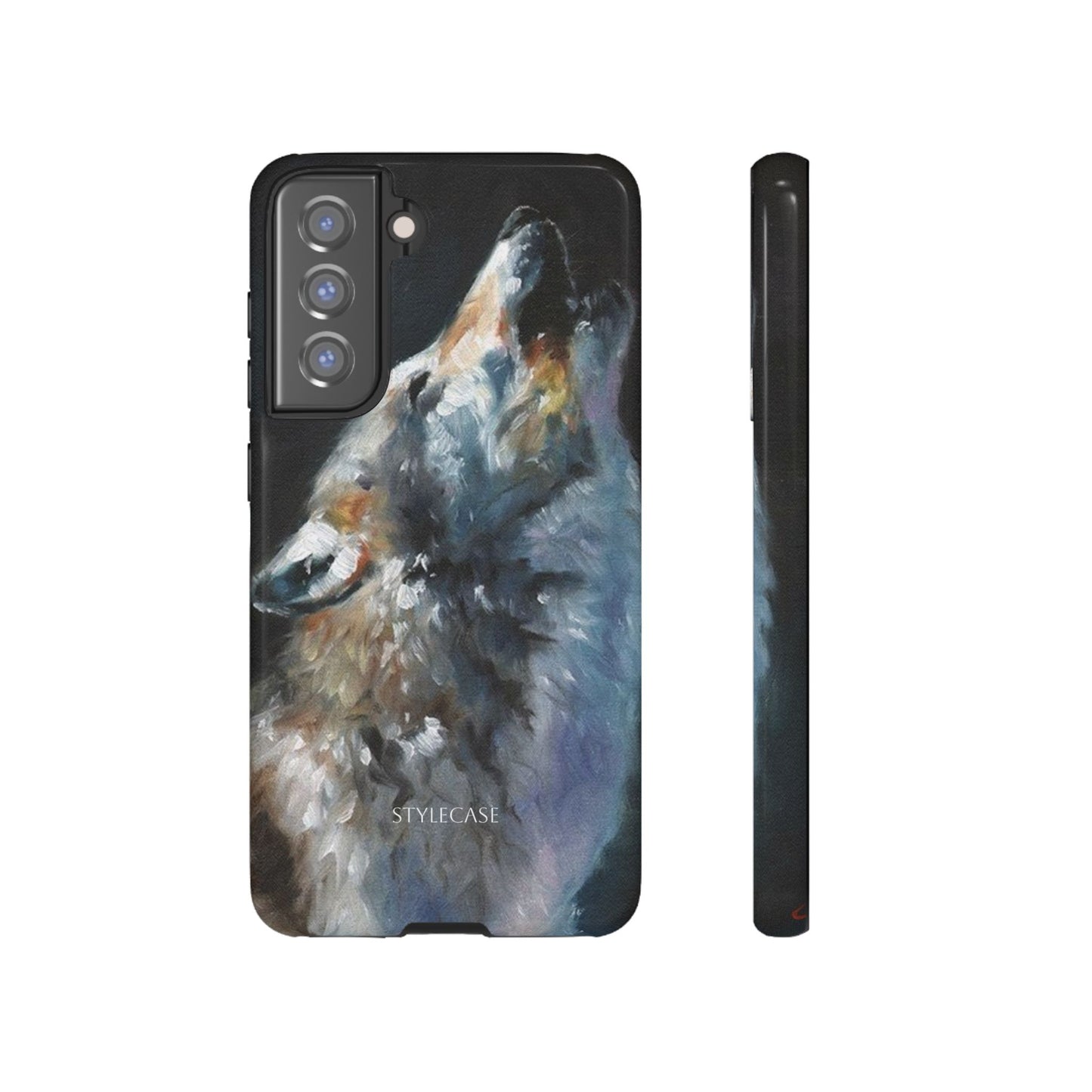 Howling Wolf Phone Case — Protective Samsung And Iphone Case