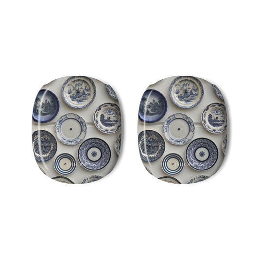 AirPods Max Case — Vintage Blue China Plate Pattern Protective Skins