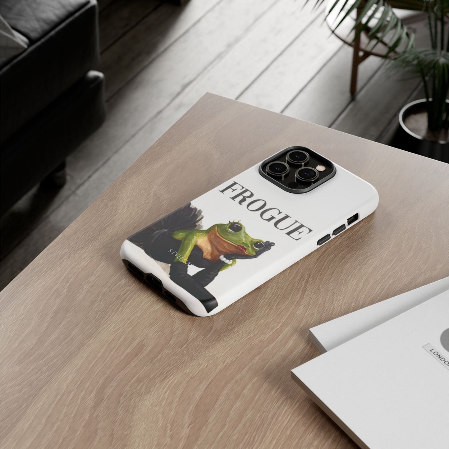 Frogue Phone Case – Fashion Frog Design, Trendy Protective Cover