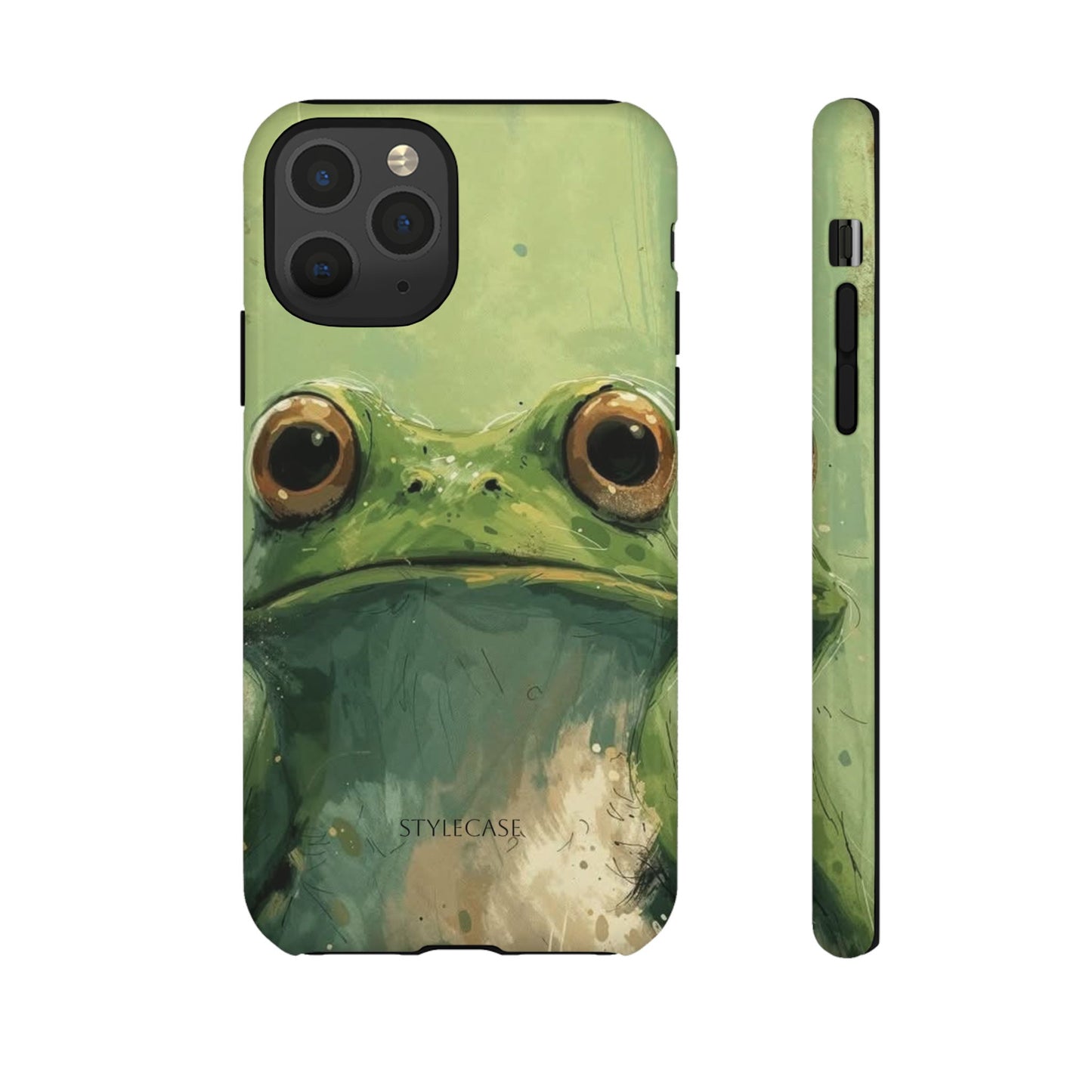 Frog Portrait Phone Case — Cute Frog Samsung And Iphone Protective Cover