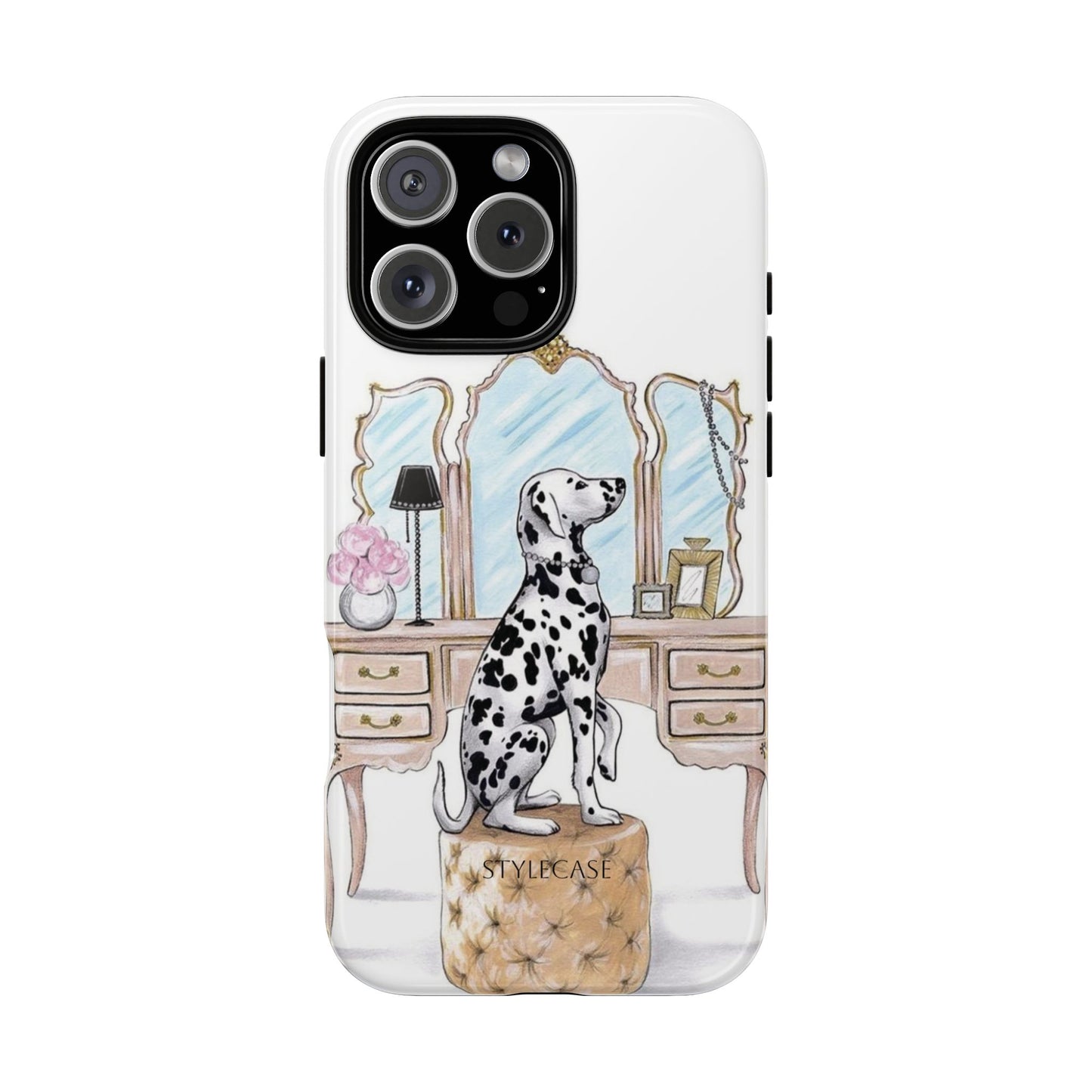 Dalmatian Vanity Phone Case — Elegance Samsung And Iphone Cover
