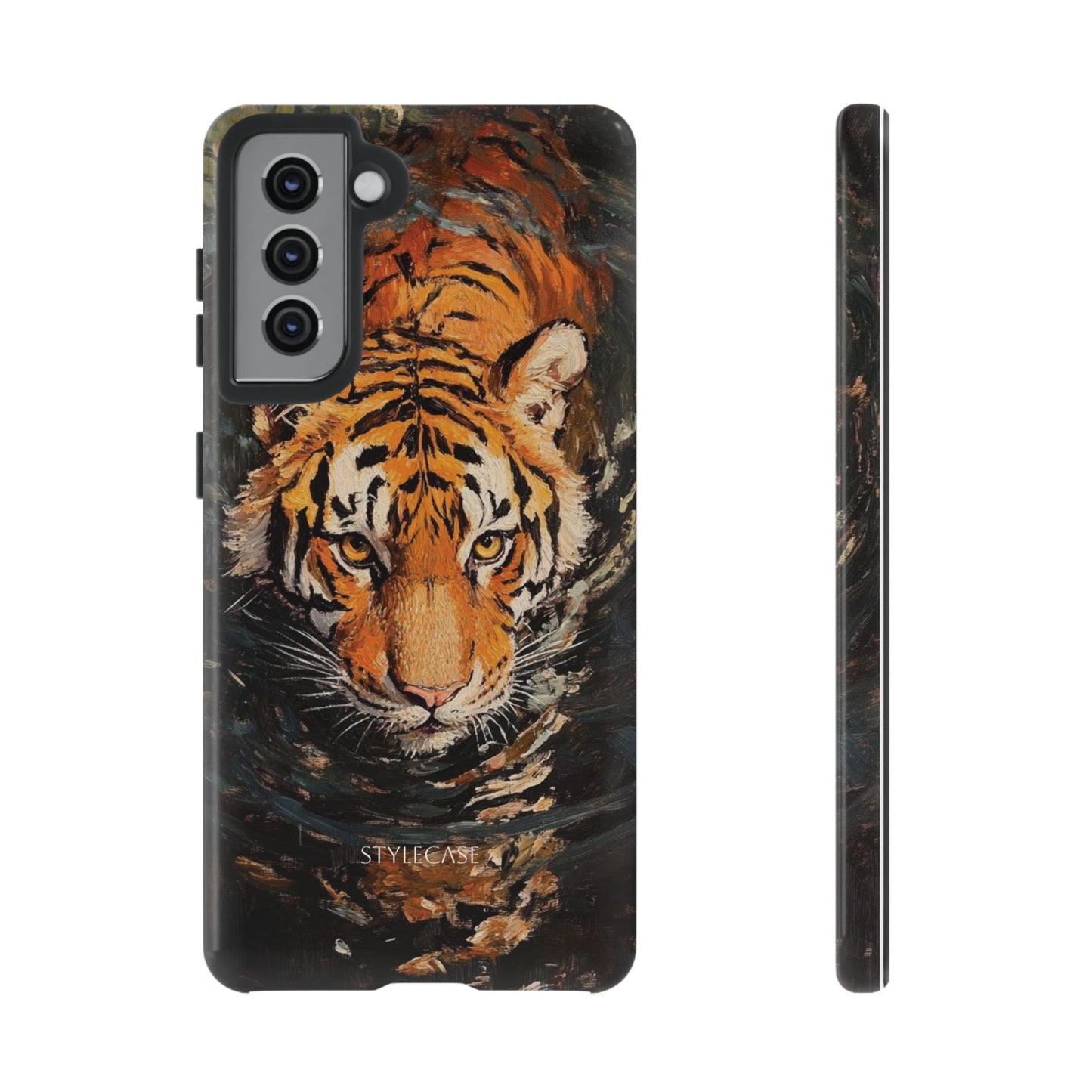 Tiger Reflection Phone Case — Wildlife Samsung And Iphone Cover
