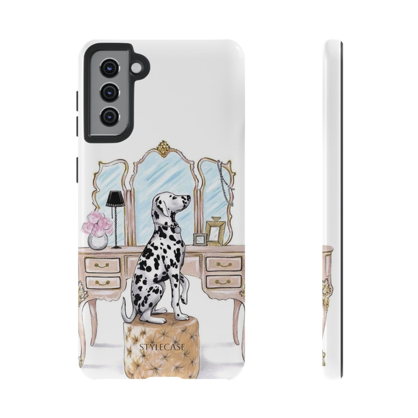 Dalmatian Vanity Phone Case — Elegance Samsung And Iphone Cover