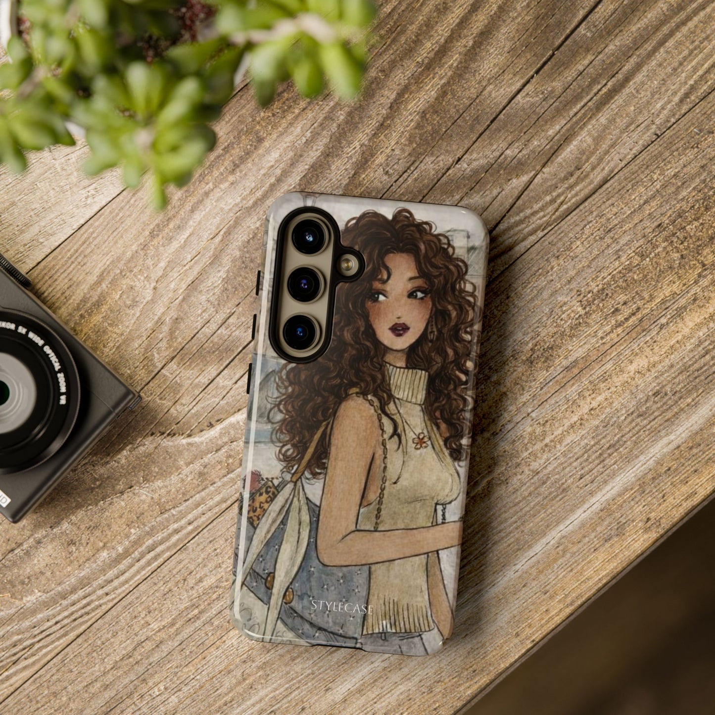 Curly Girl Phone Case — Chic Samsung & Iphone Tough Case