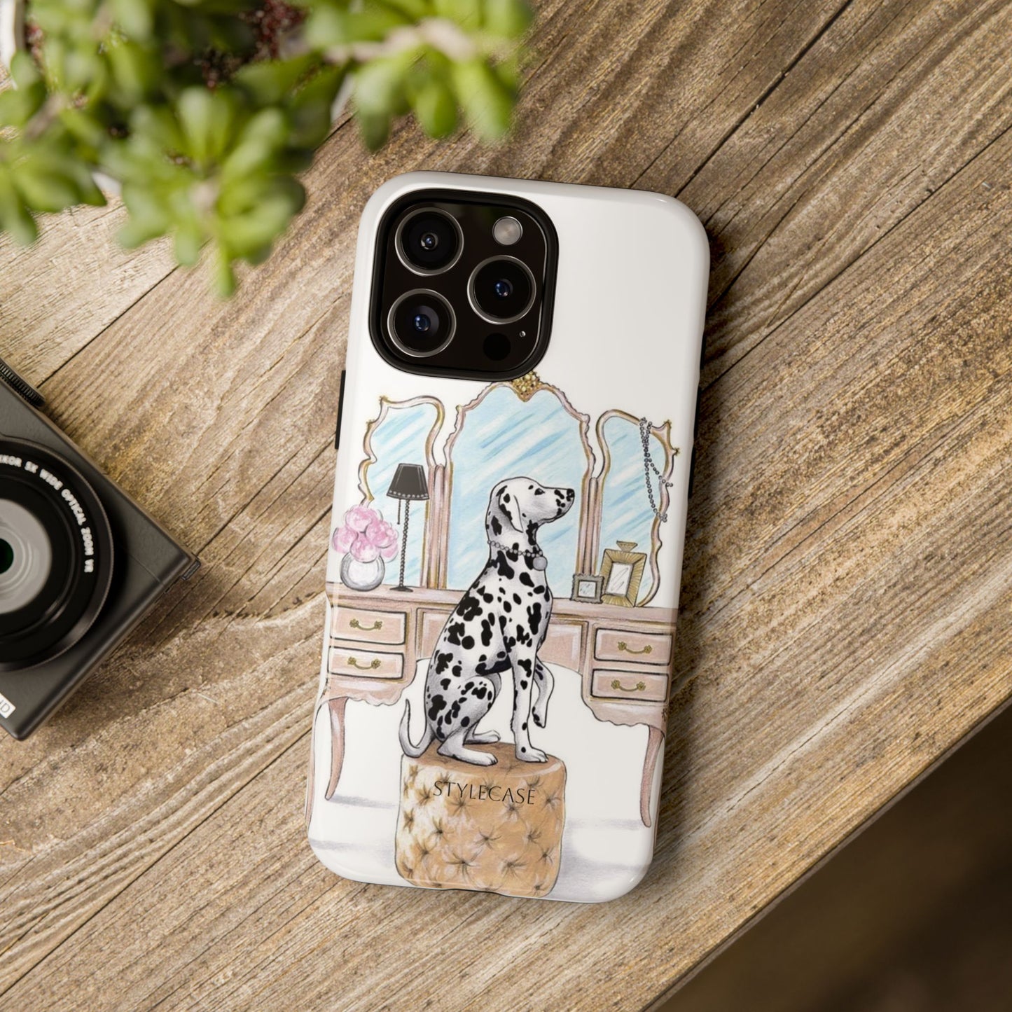 Dalmatian Vanity Phone Case — Elegance Samsung And Iphone Cover