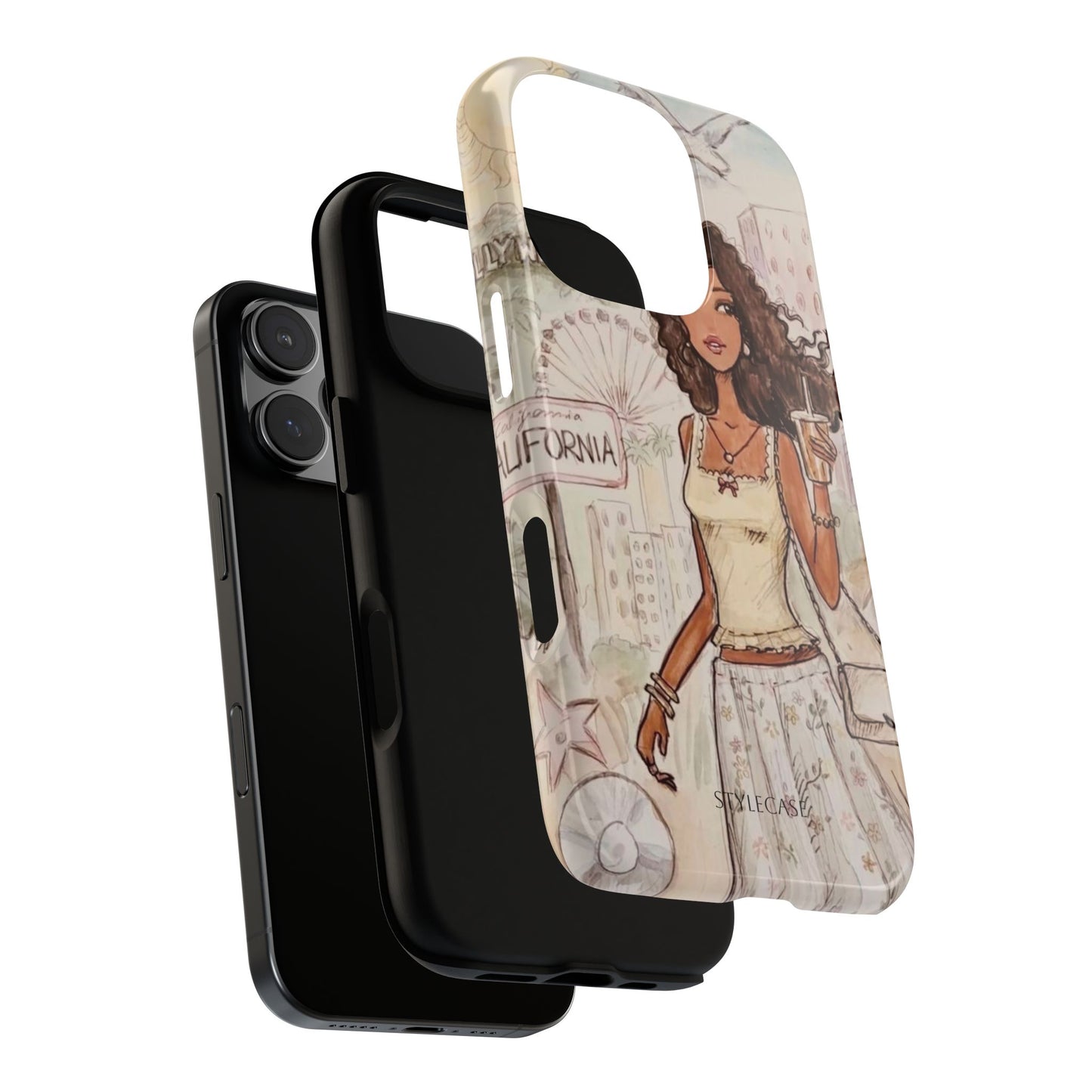 Stylish Girl Phone Case — California Samsung And Iphone Cover