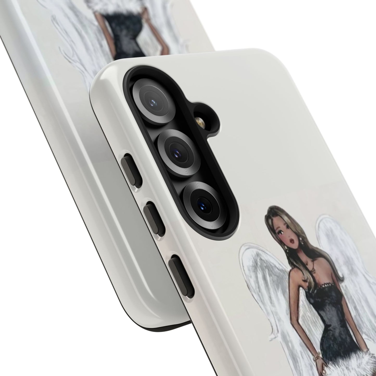 Angel Wings Phone Case — Fashionable Angel Model Protective Cover