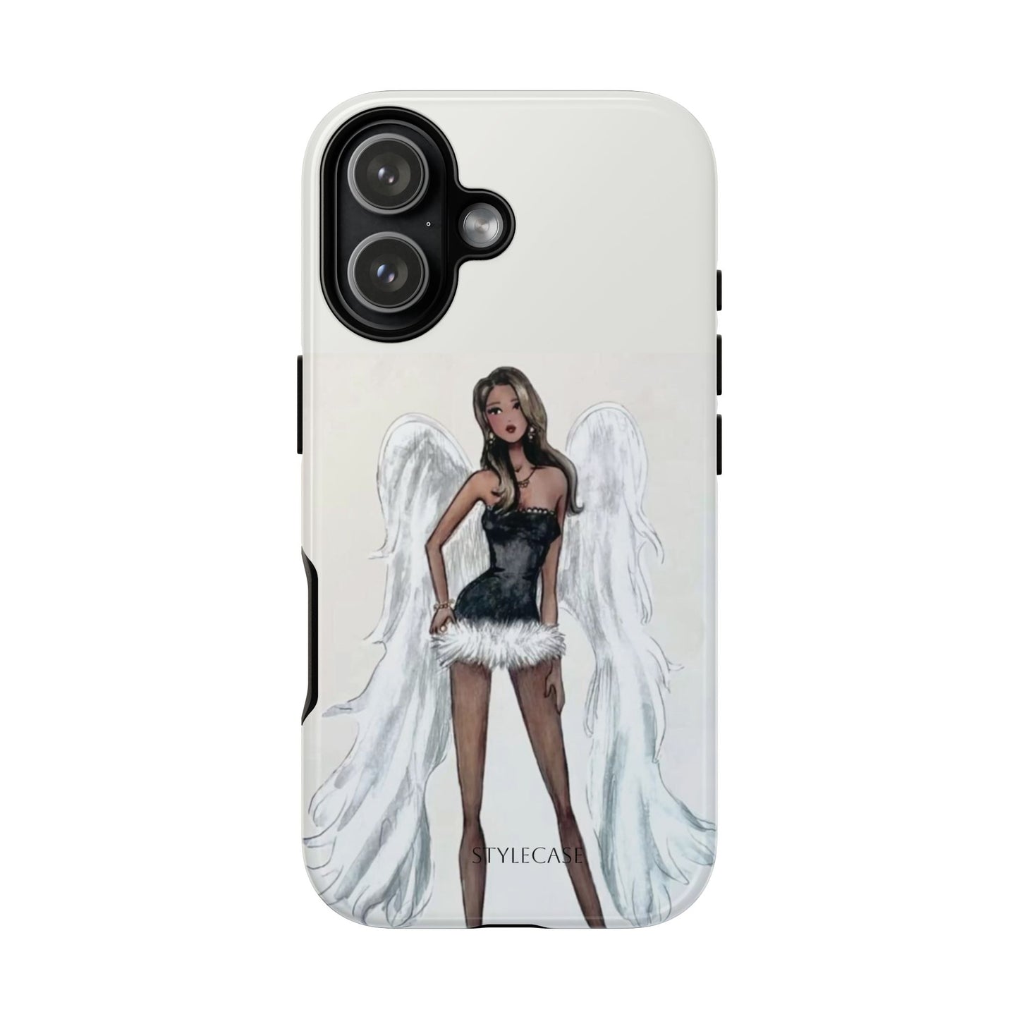 Angel Wings Phone Case — Fashionable Angel Model Protective Cover