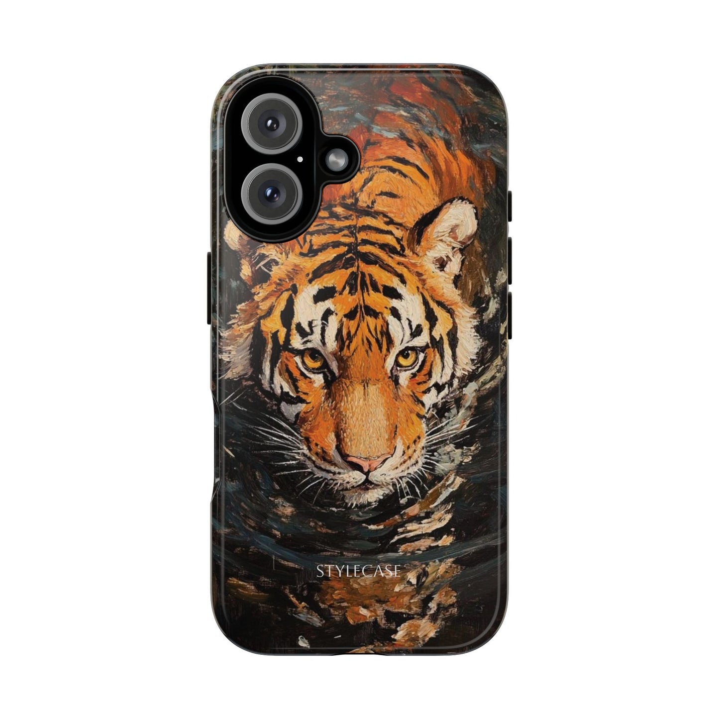 Tiger Reflection Phone Case — Wildlife Samsung And Iphone Cover