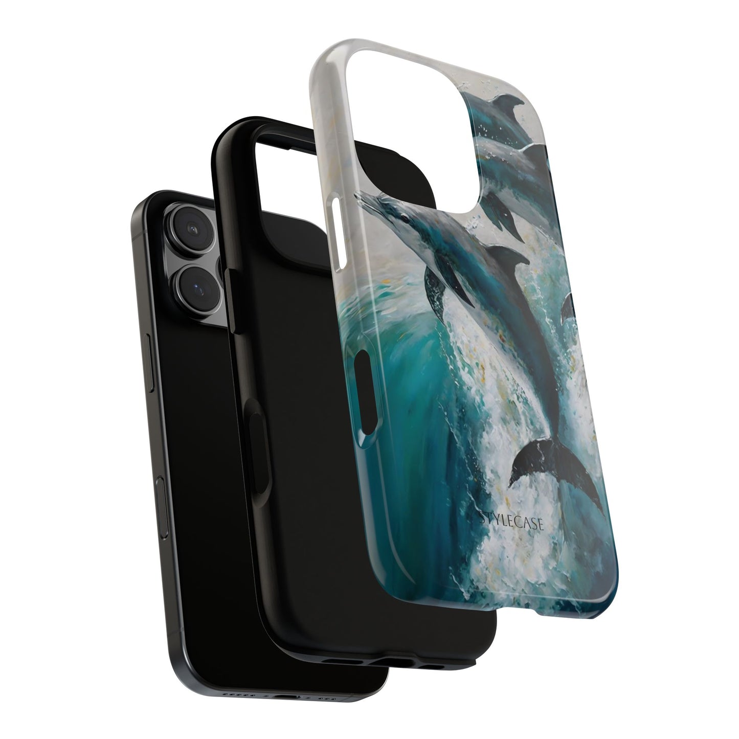 Dolphin Phone Case — Protective Ocean Art iPhone And Samsung Case