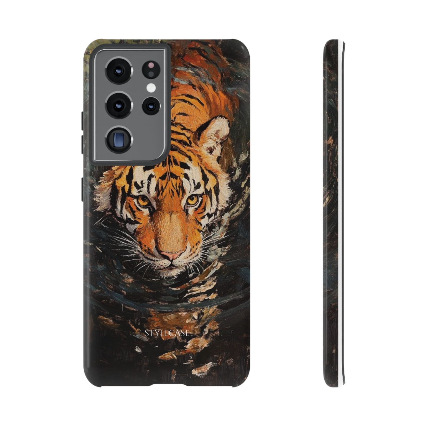 Tiger Reflection Phone Case — Wildlife Samsung And Iphone Cover