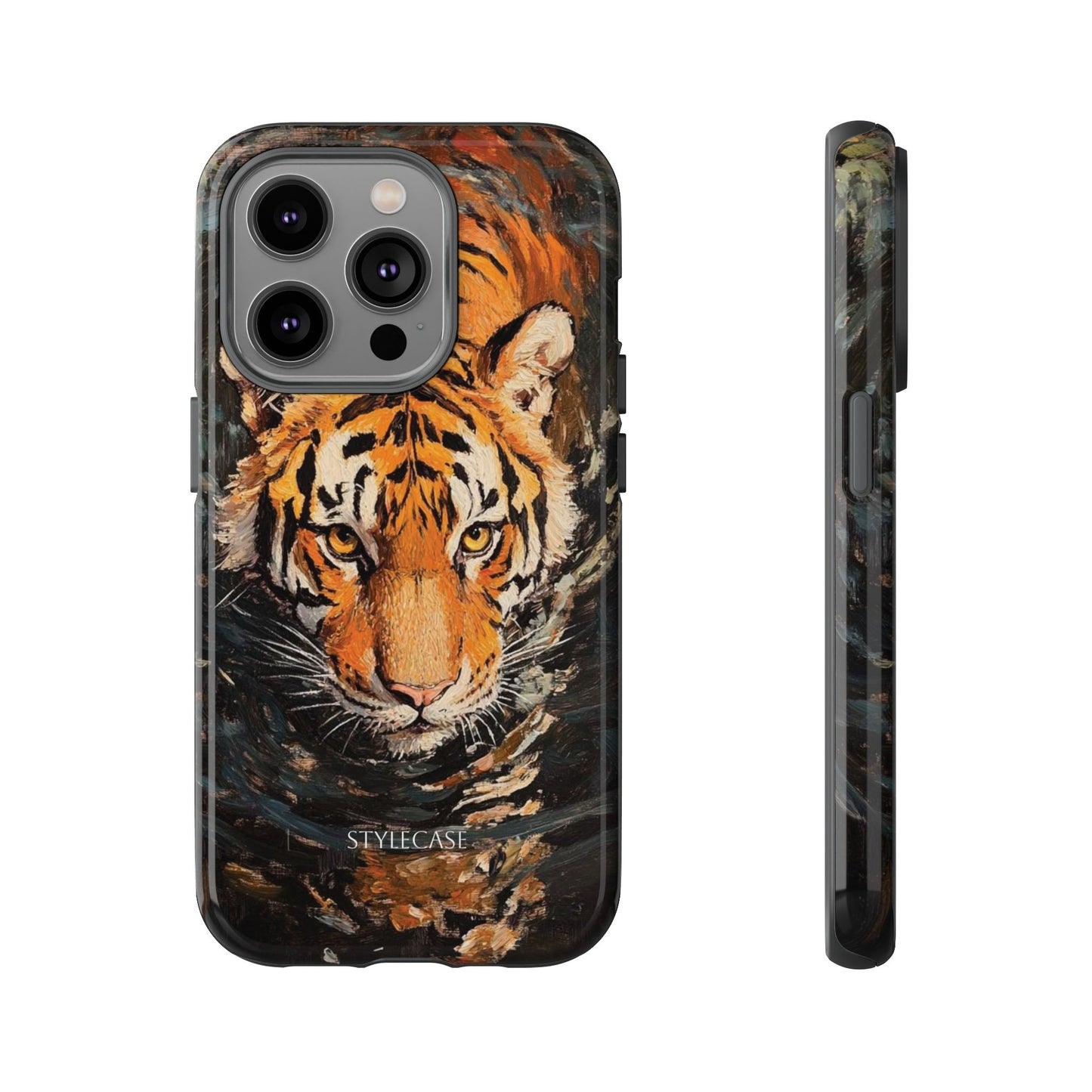 Tiger Reflection Phone Case — Wildlife Samsung And Iphone Cover
