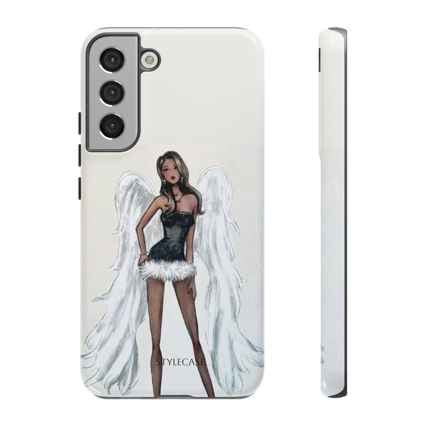Angel Wings Phone Case — Fashionable Angel Model Protective Cover