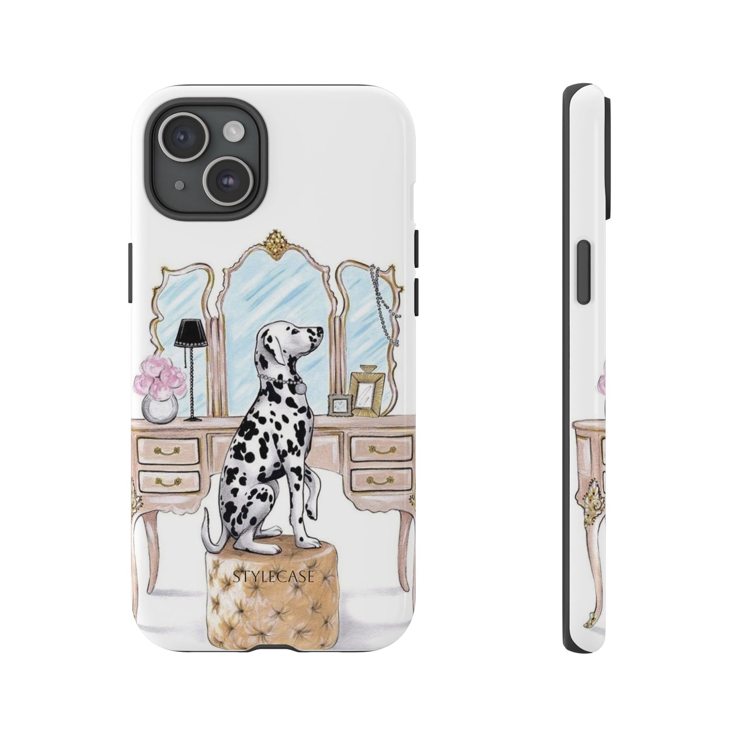 Dalmatian Vanity Phone Case — Elegance Samsung And Iphone Cover