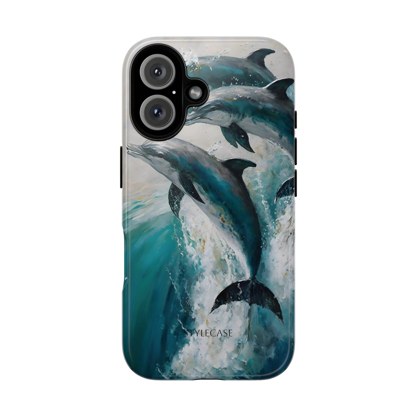 Dolphin Phone Case — Protective Ocean Art iPhone And Samsung Case