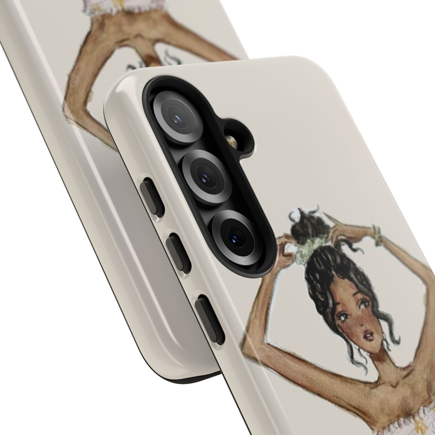 Phone Case — Fashion Illustration Chic Girl Protective Cover