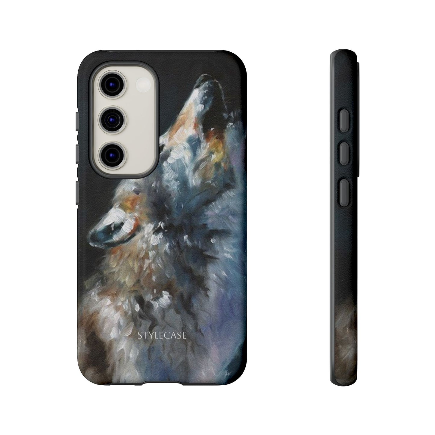 Howling Wolf Phone Case — Protective Samsung And Iphone Case