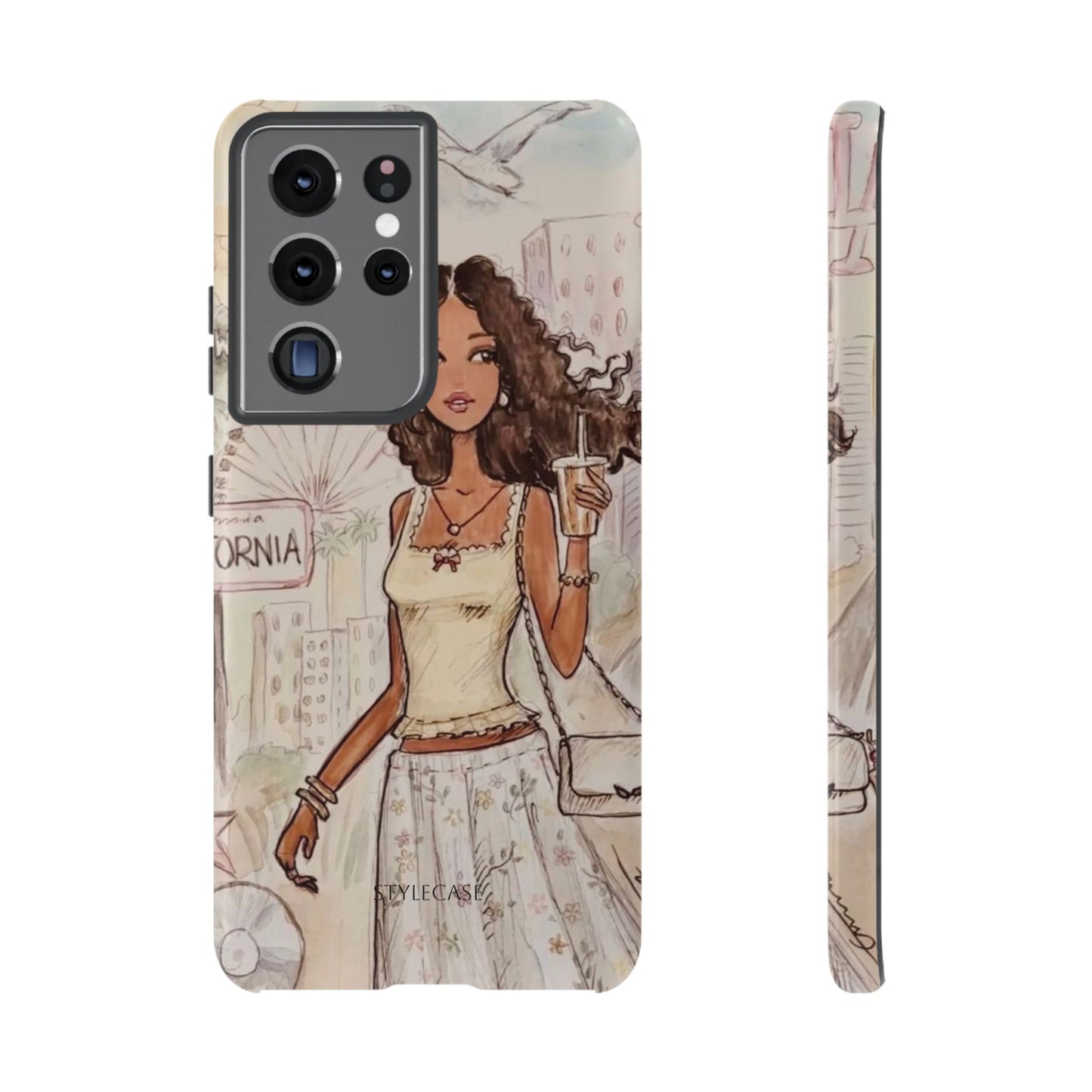 Stylish Girl Phone Case — California Samsung And Iphone Cover