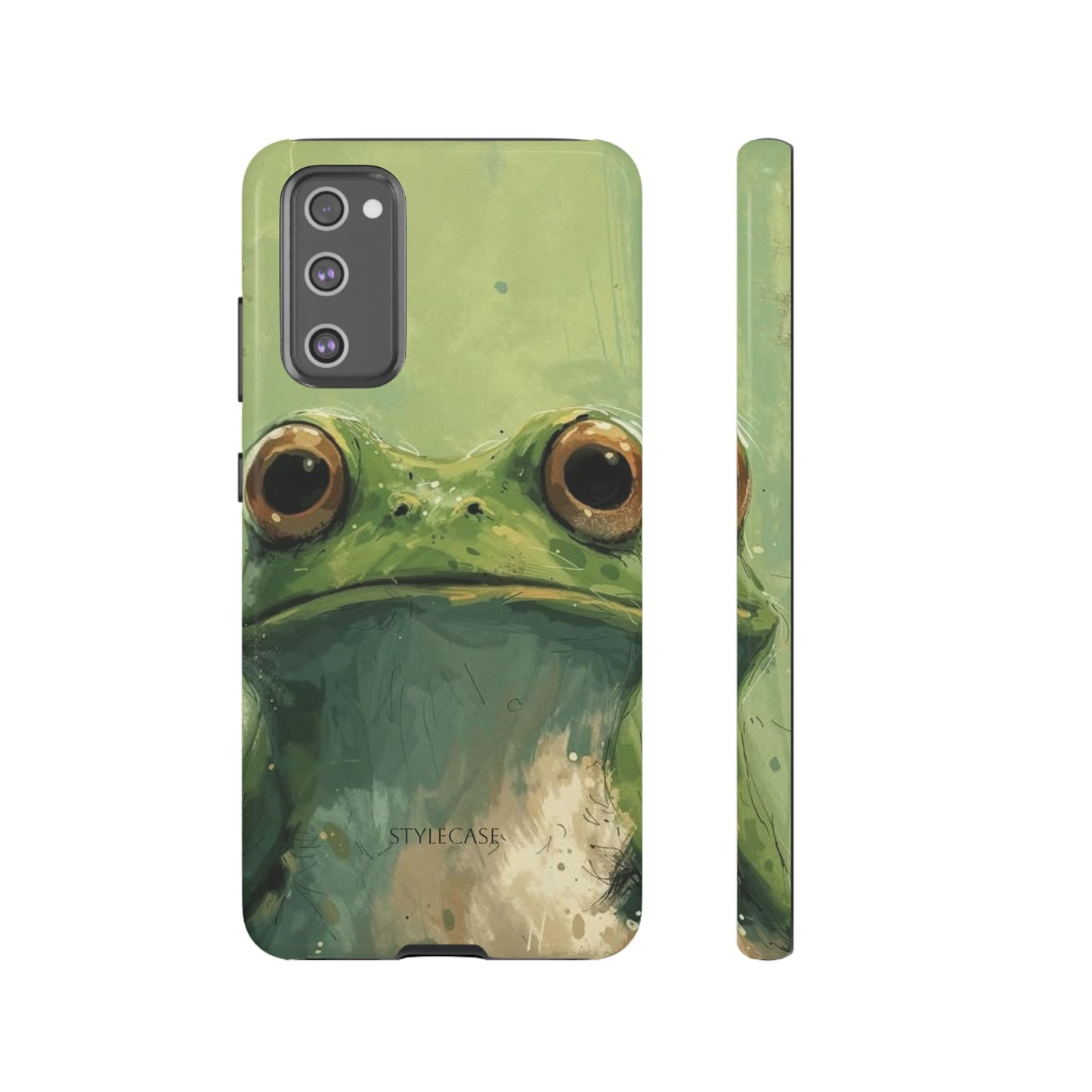 Frog Portrait Phone Case — Cute Frog Samsung And Iphone Protective Cover