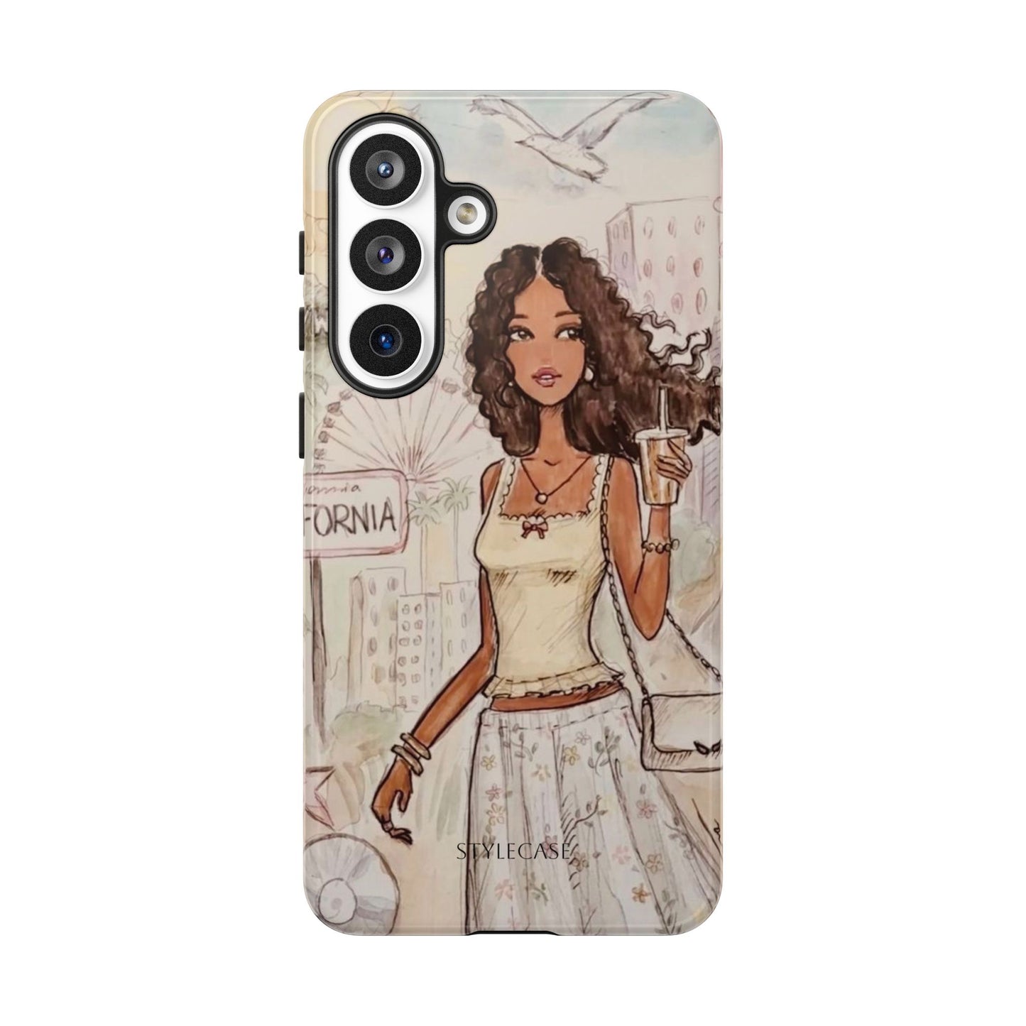 Stylish Girl Phone Case — California Samsung And Iphone Cover