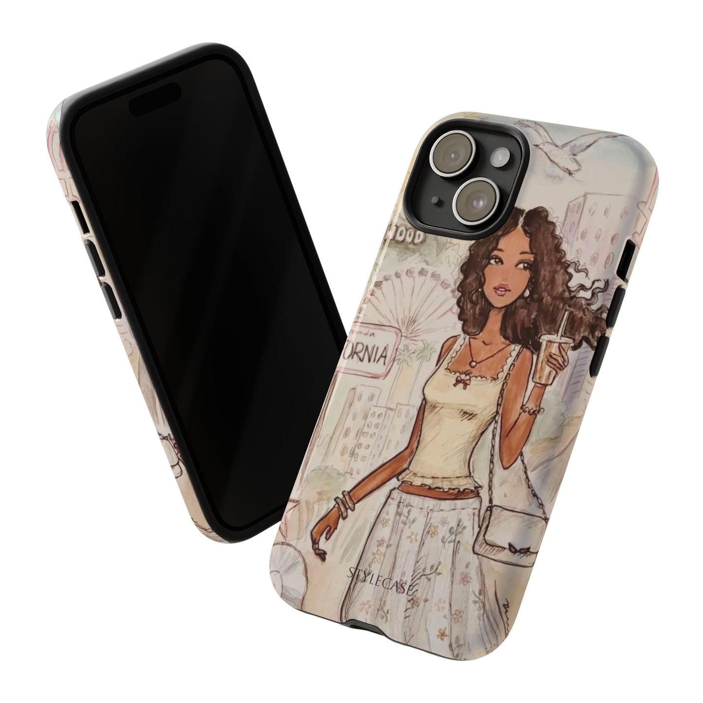 Stylish Girl Phone Case — California Samsung And Iphone Cover