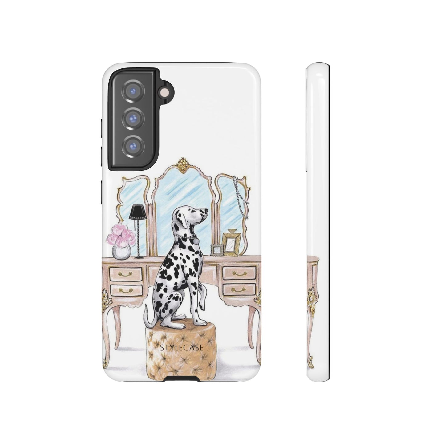 Dalmatian Vanity Phone Case — Elegance Samsung And Iphone Cover