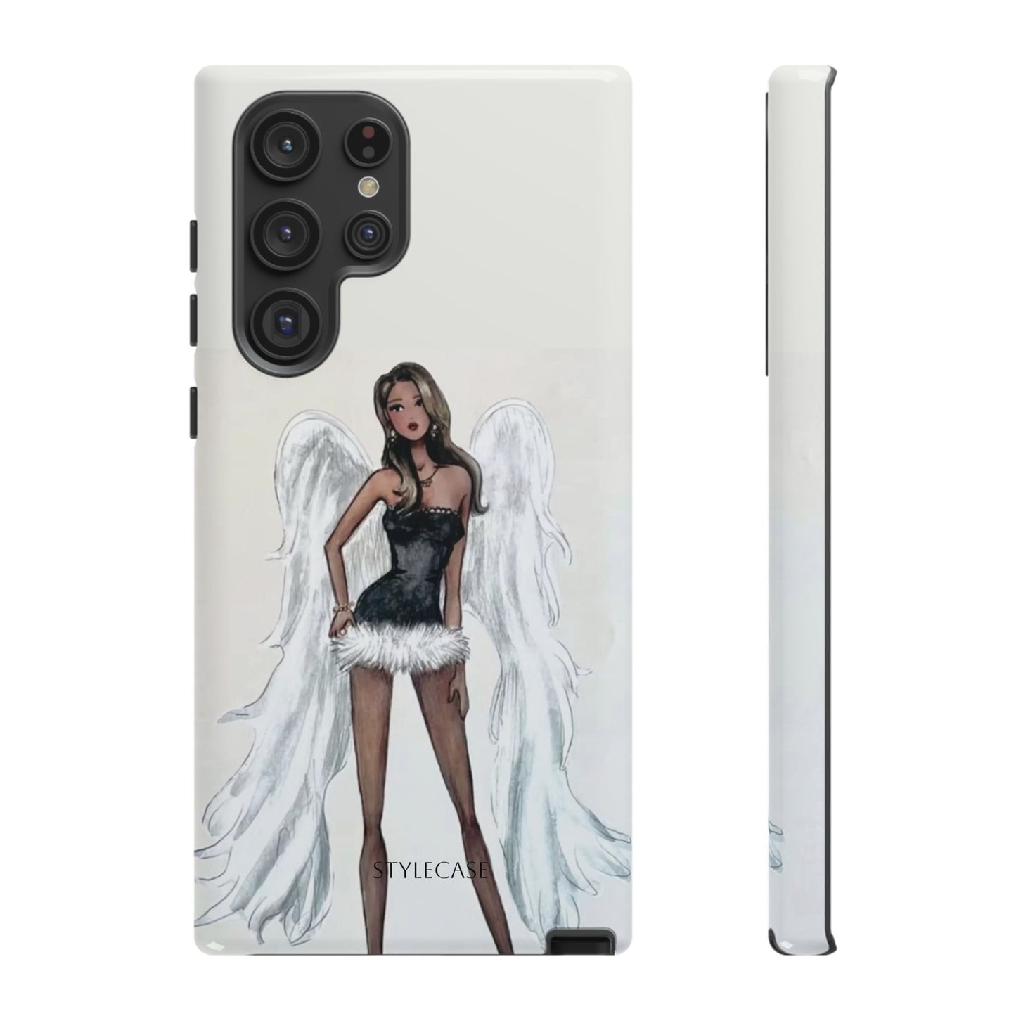 Angel Wings Phone Case — Fashionable Angel Model Protective Cover