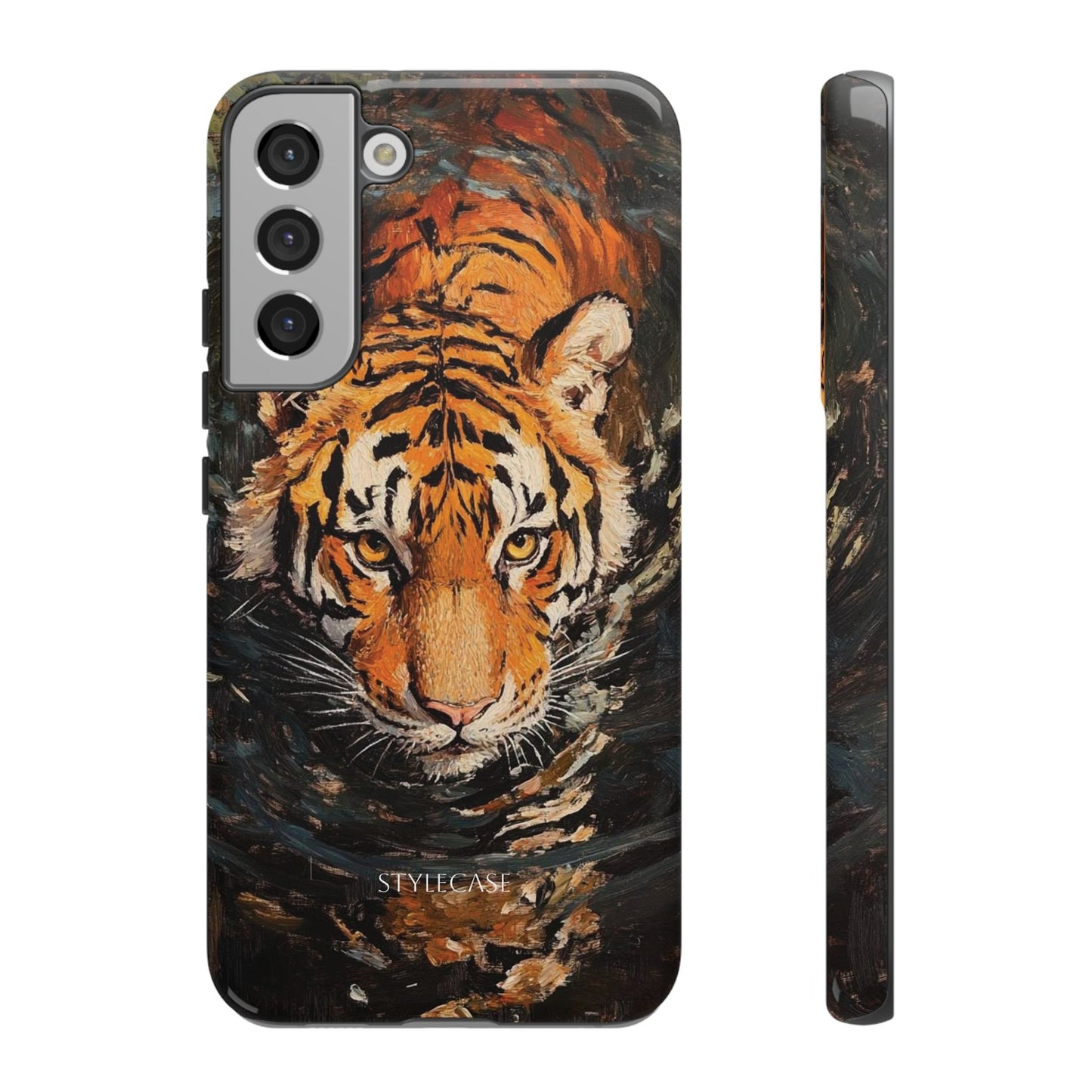 Tiger Reflection Phone Case — Wildlife Samsung And Iphone Cover