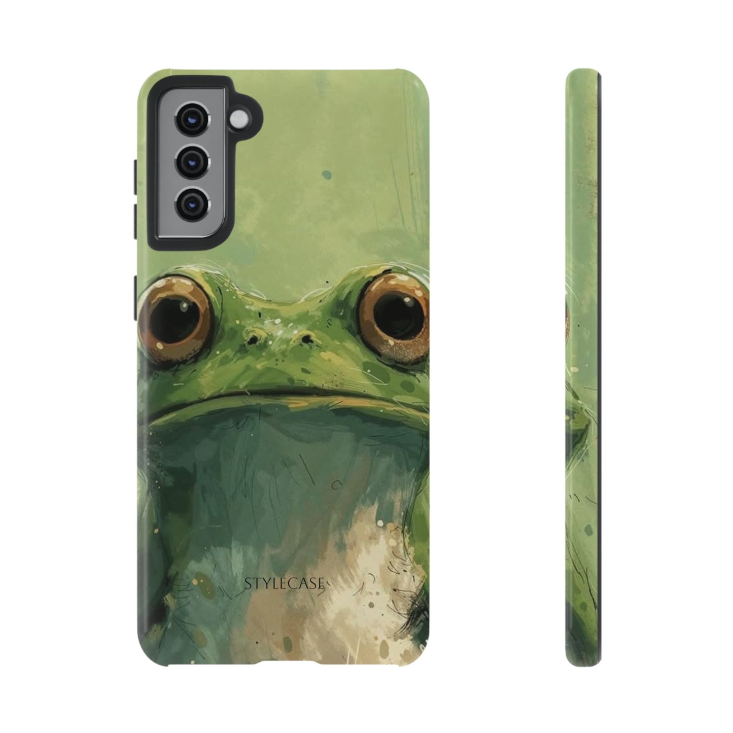 Frog Portrait Phone Case — Cute Frog Samsung And Iphone Protective Cover