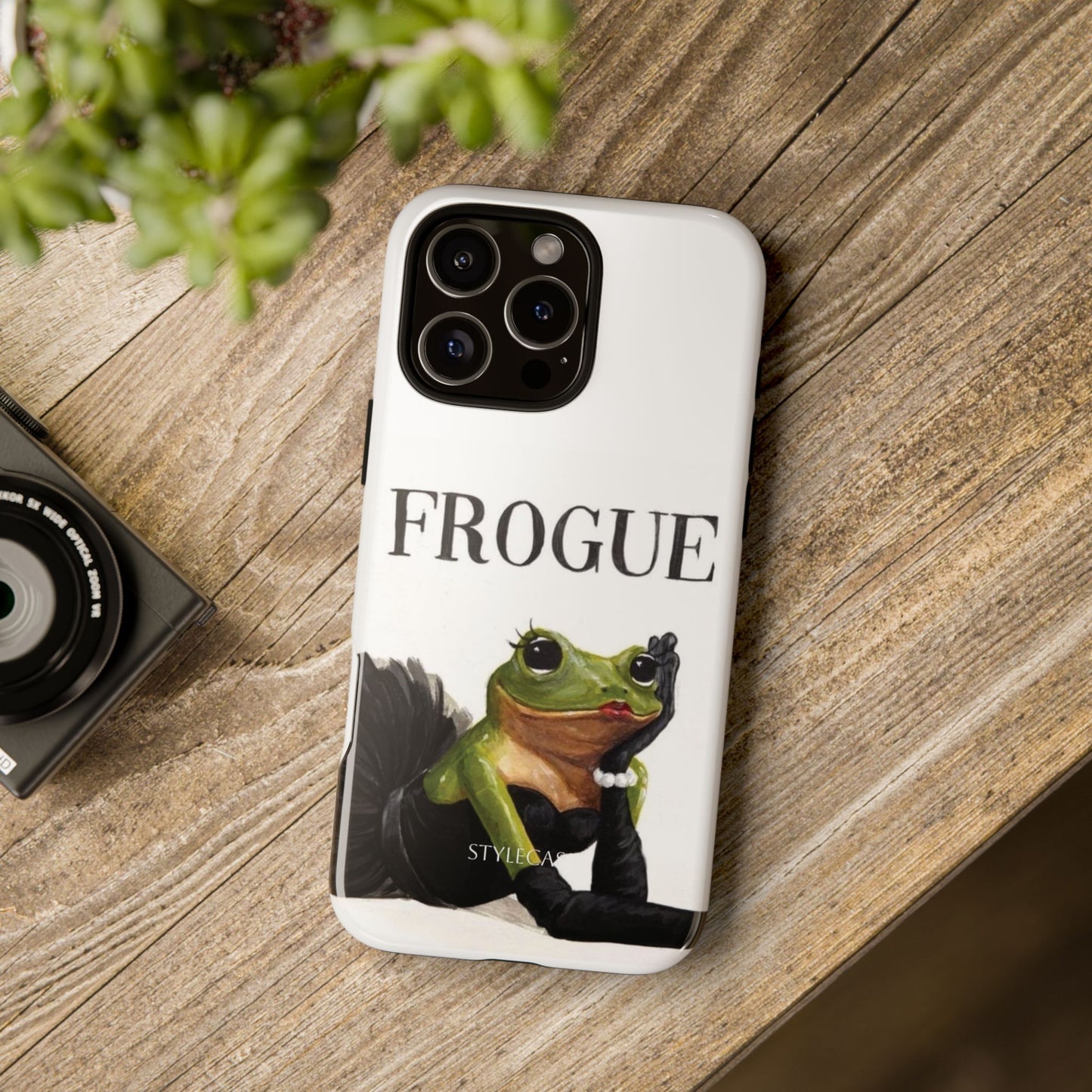 Frogue Phone Case – Fashion Frog Design, Trendy Protective Cover