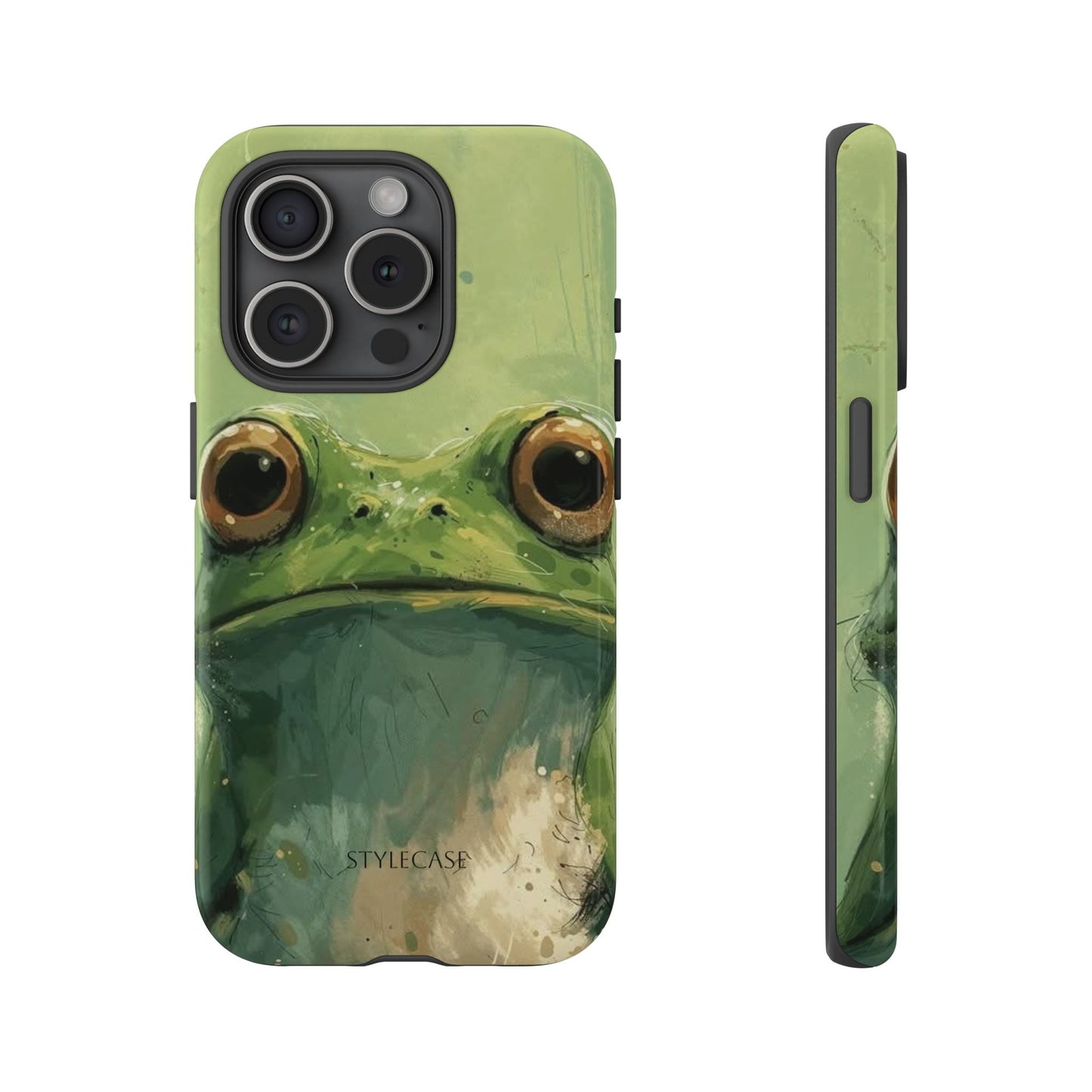 Frog Portrait Phone Case — Cute Frog Samsung And Iphone Protective Cover