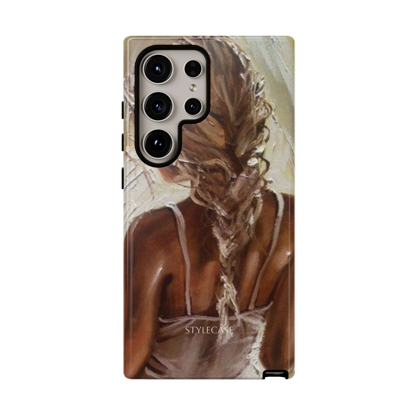 Phone Case — Braided Back Summer Vibe Protective Cover