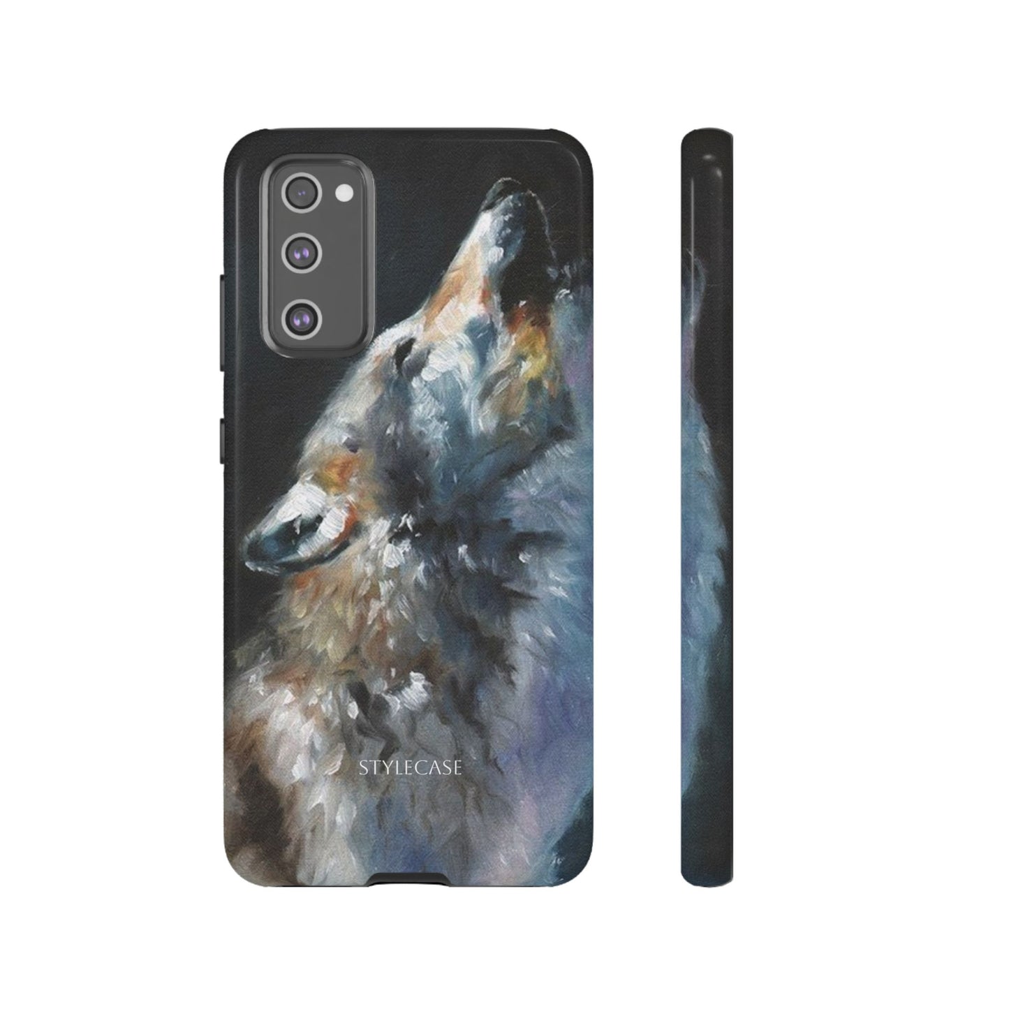 Howling Wolf Phone Case — Protective Samsung And Iphone Case