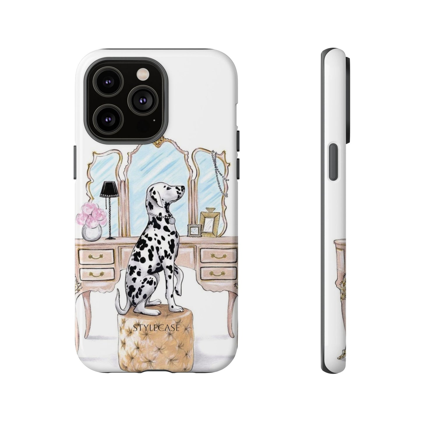 Dalmatian Vanity Phone Case — Elegance Samsung And Iphone Cover