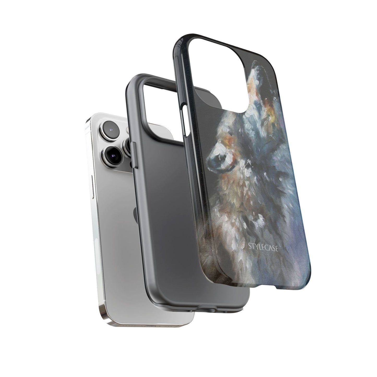 Howling Wolf Phone Case — Protective Samsung And Iphone Case