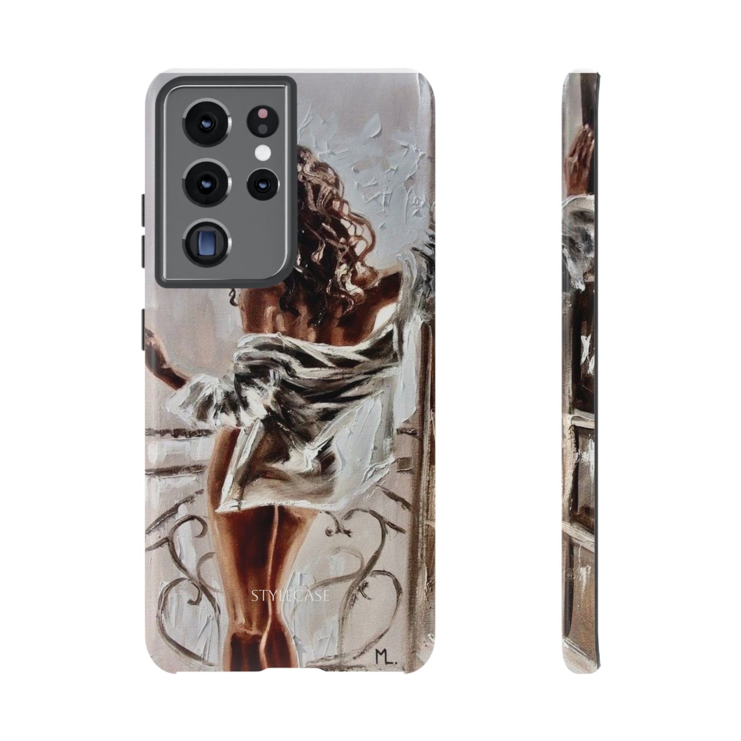 Woman Phone Case — Elegant Boudoir Samsung And Iphone Cover