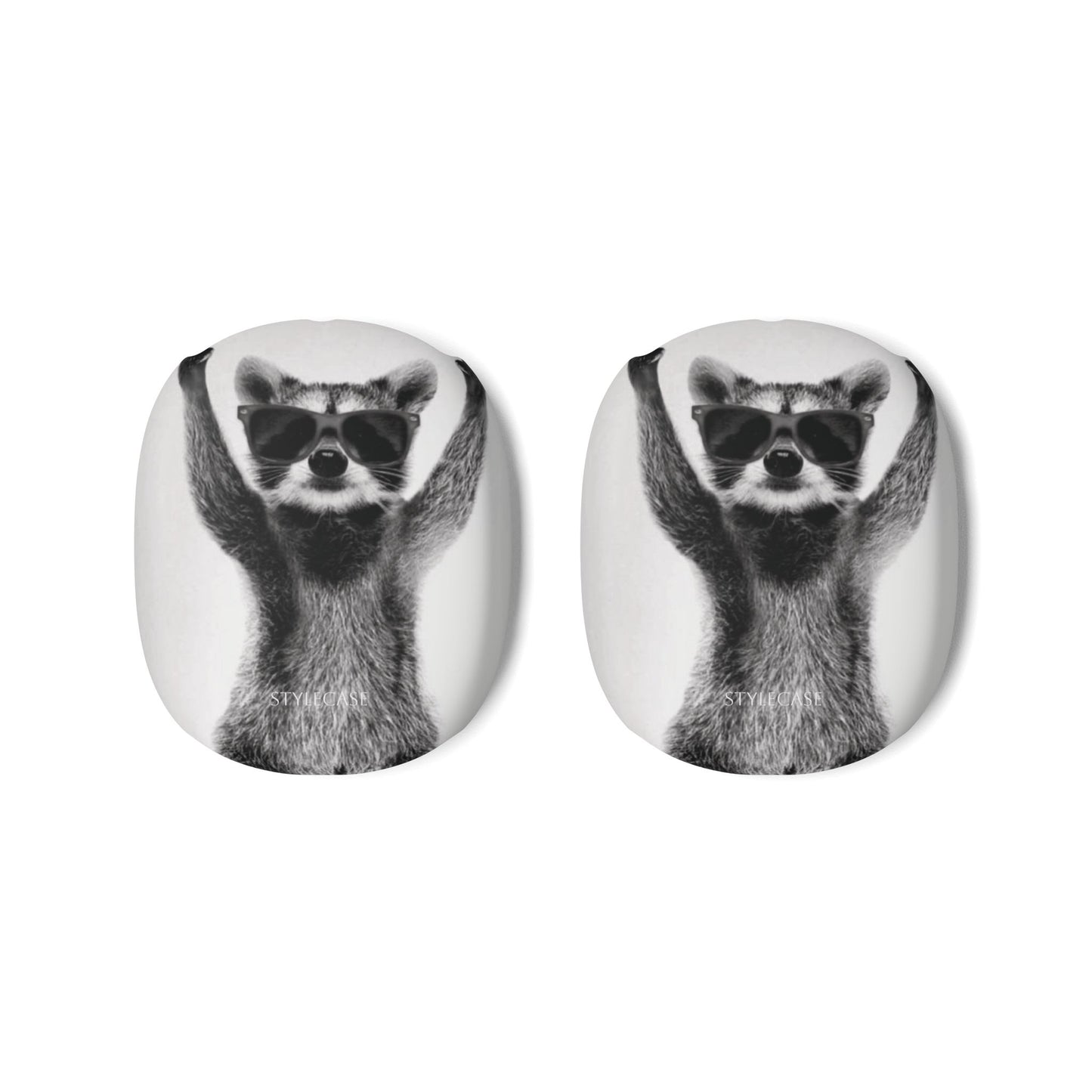 Raccoon AirPods Max Cases — Cute Retro Animal Headphone Case