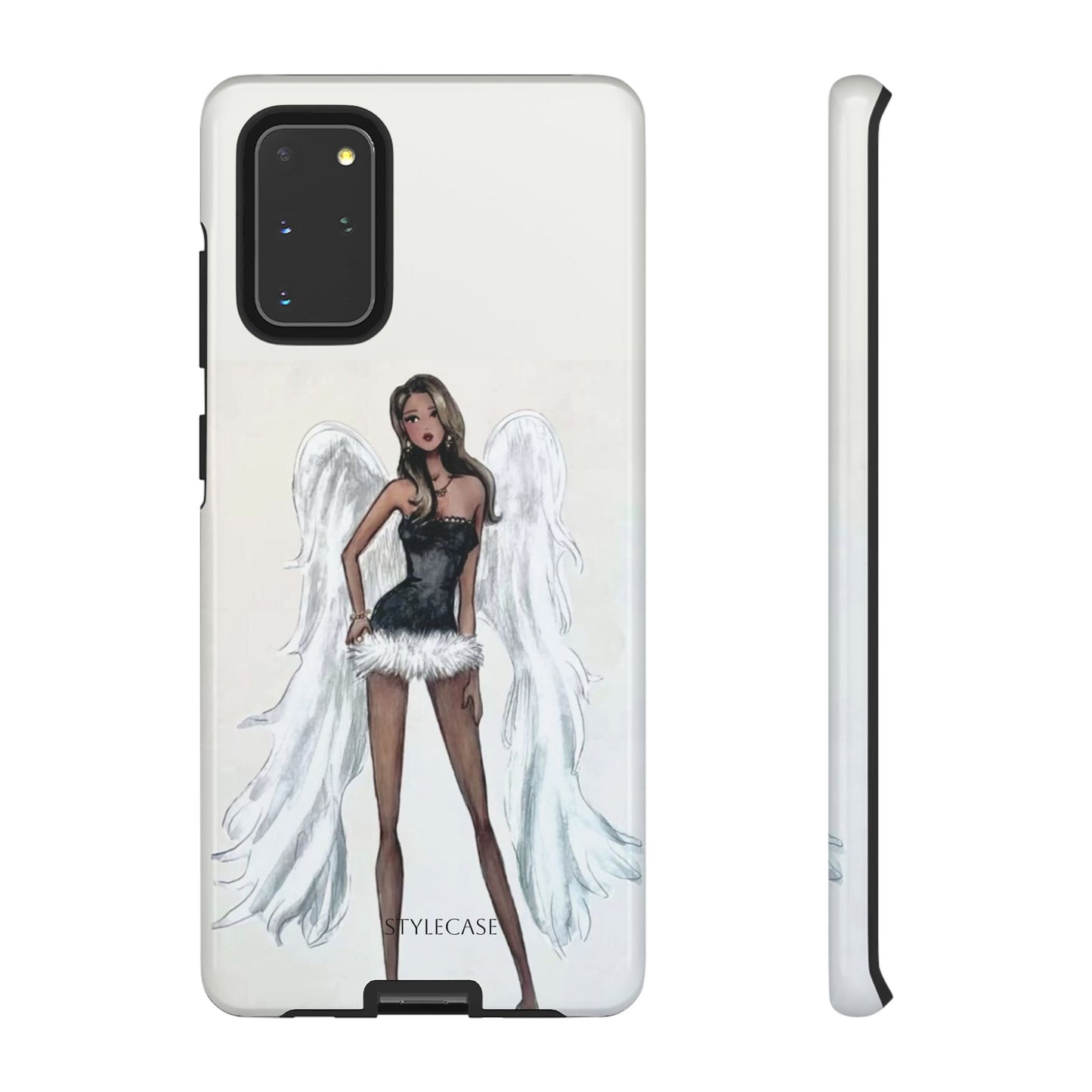 Angel Wings Phone Case — Fashionable Angel Model Protective Cover