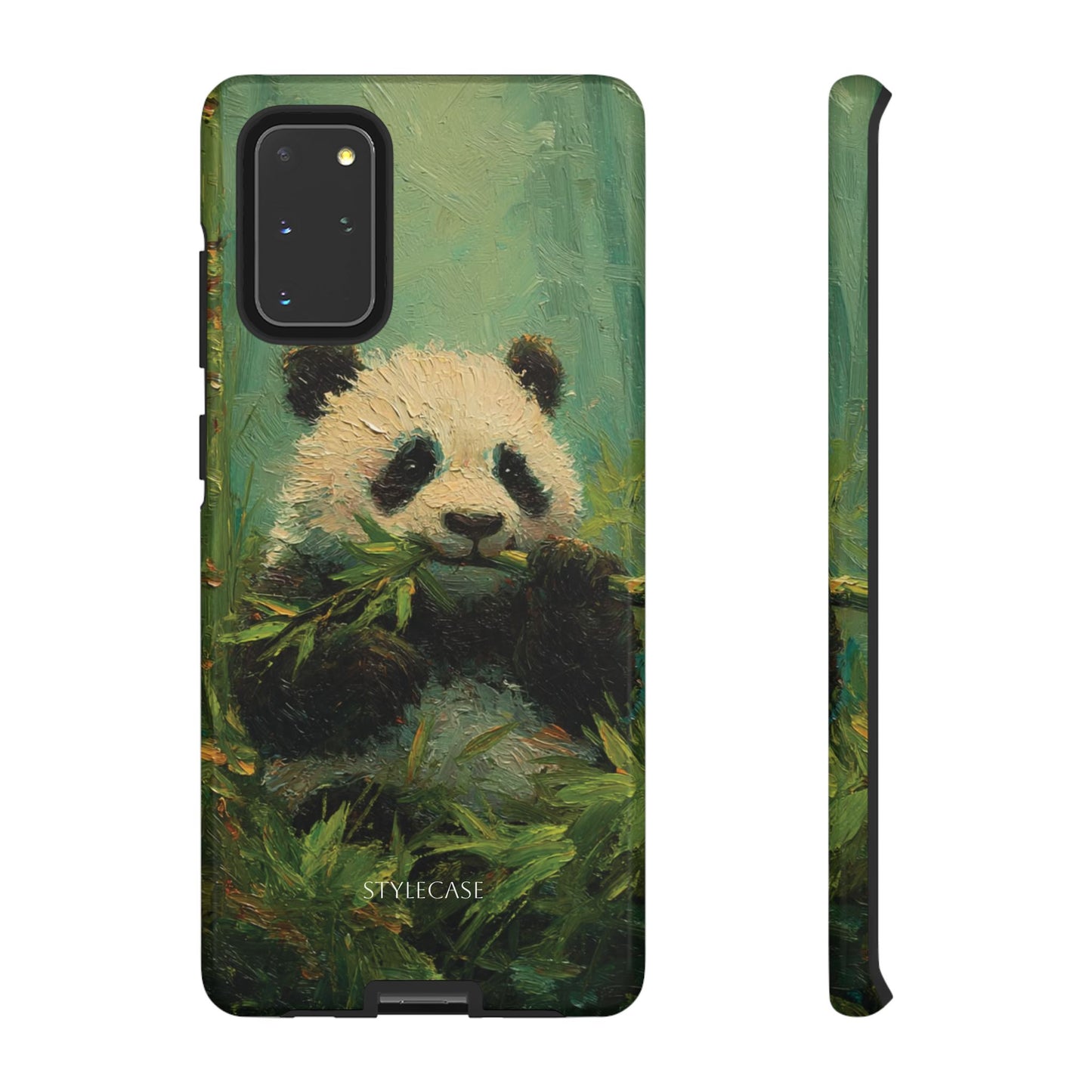 Panda Bamboo Phone Case – Cute Vintage-Style Protective Phone Cover
