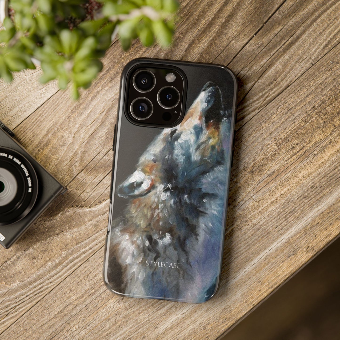 Howling Wolf Phone Case — Protective Samsung And Iphone Case