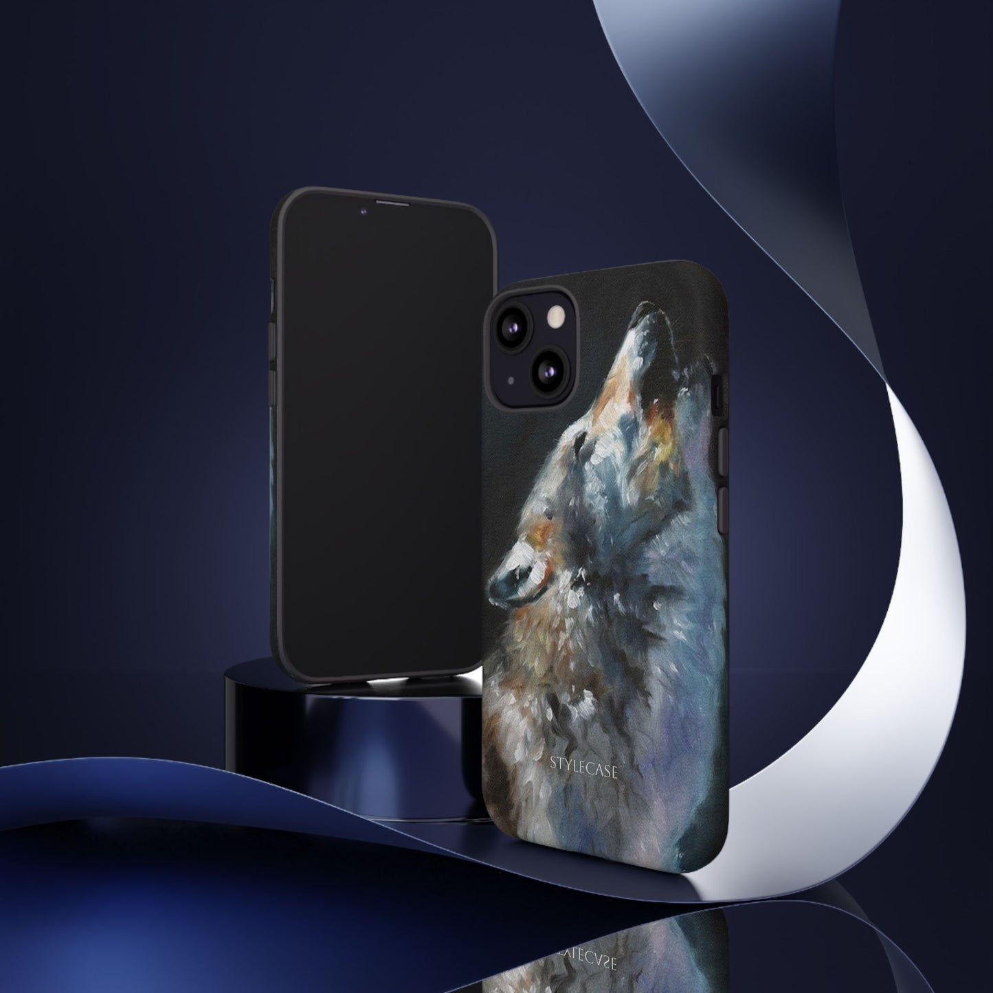 Howling Wolf Phone Case — Protective Samsung And Iphone Case