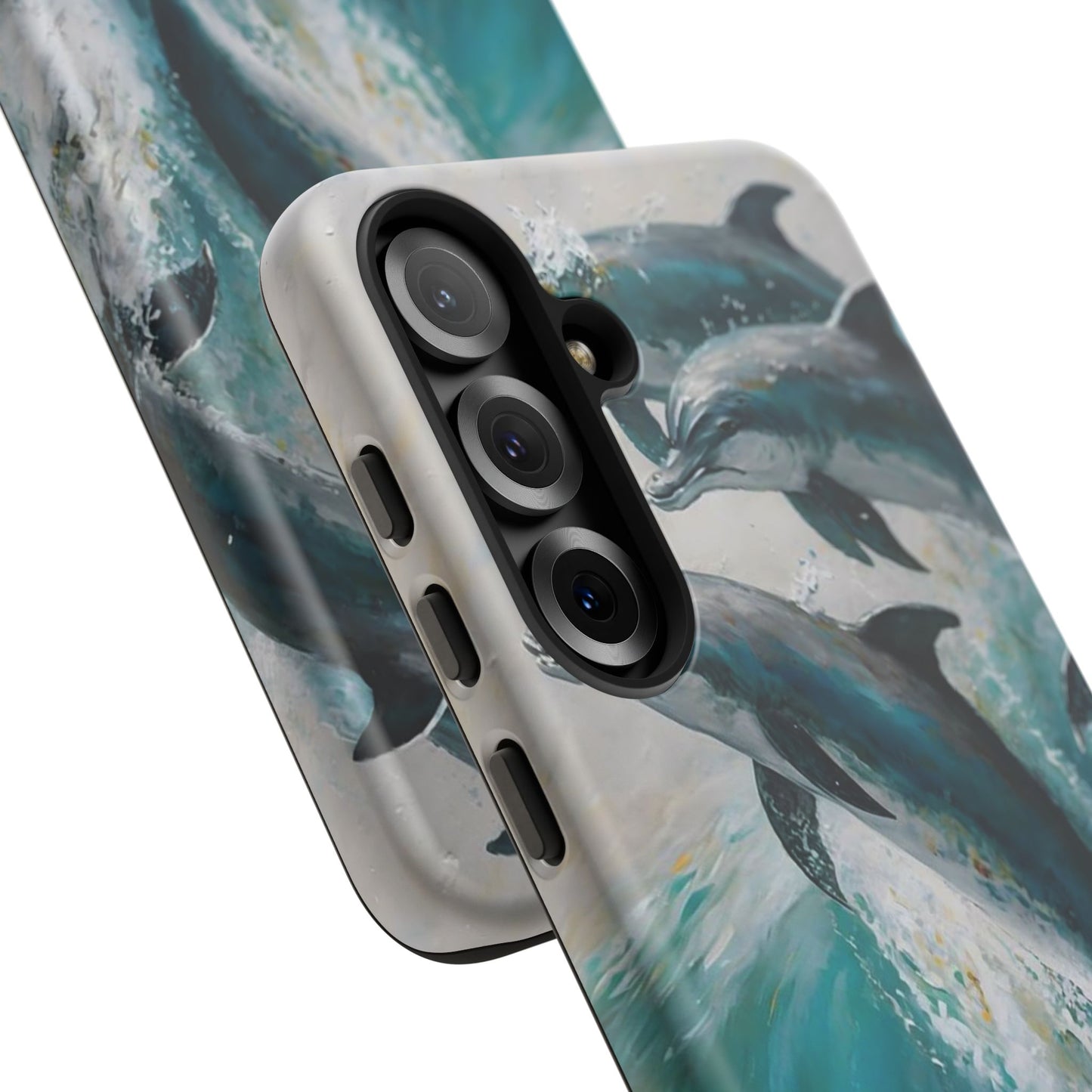 Dolphin Phone Case — Protective Ocean Art iPhone And Samsung Case