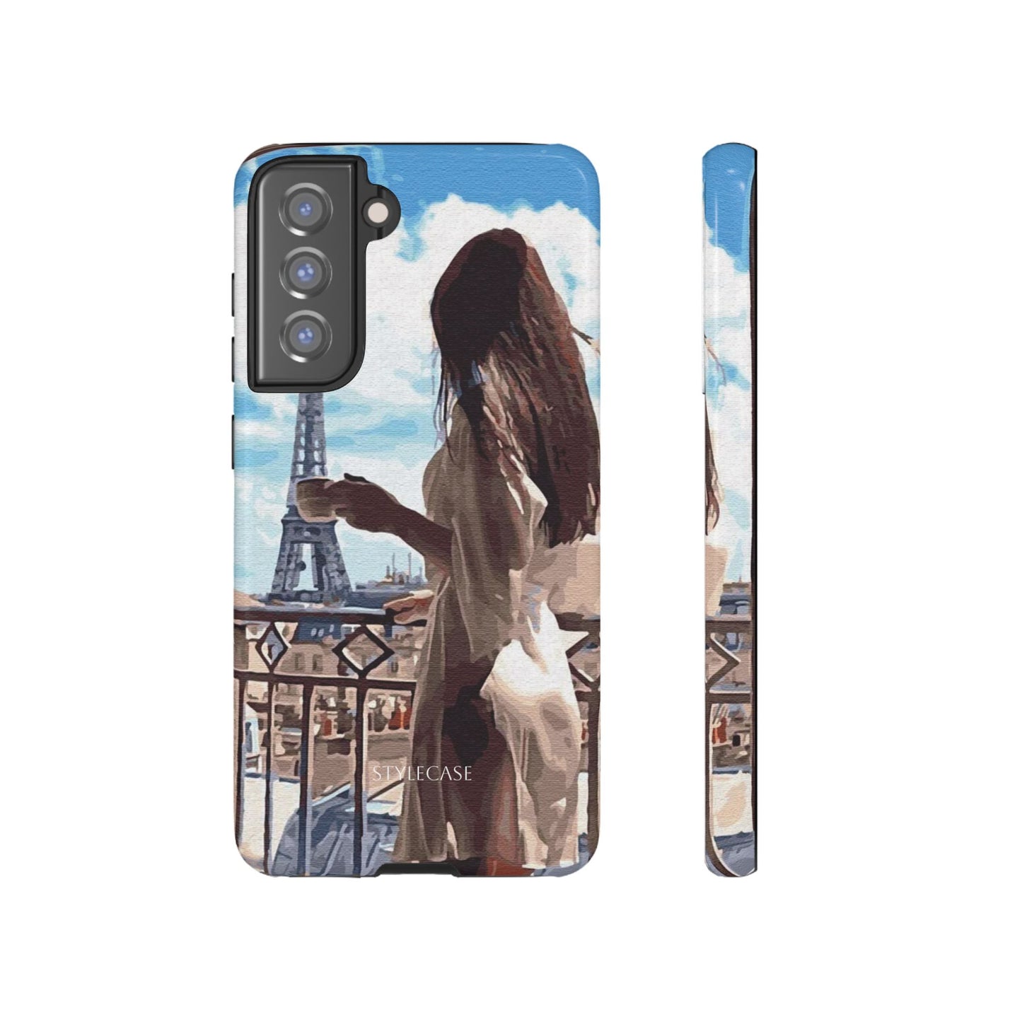 Parisian Morning Phone Case – Eiffel Tower Samsun And  iPhone Cover