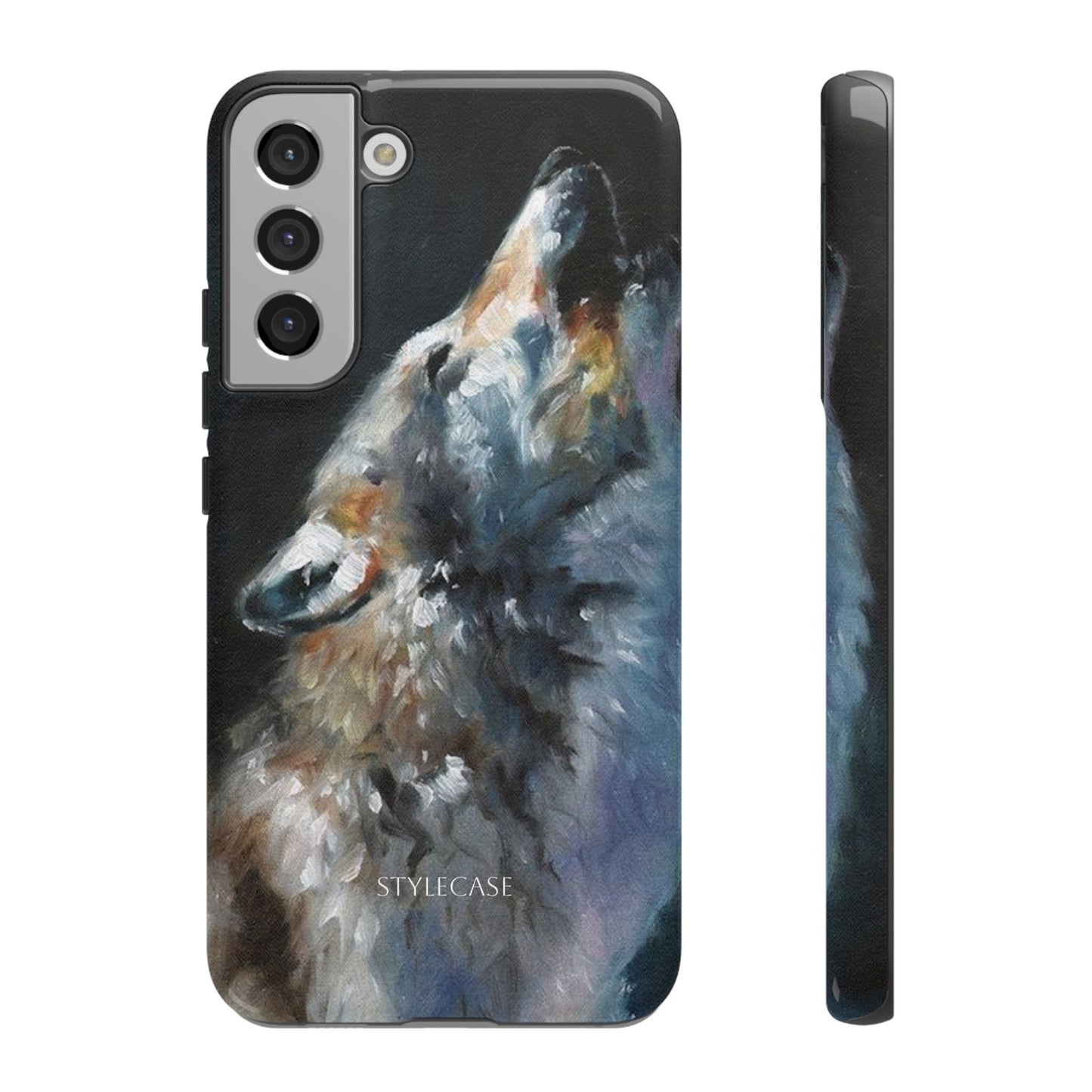 Howling Wolf Phone Case — Protective Samsung And Iphone Case
