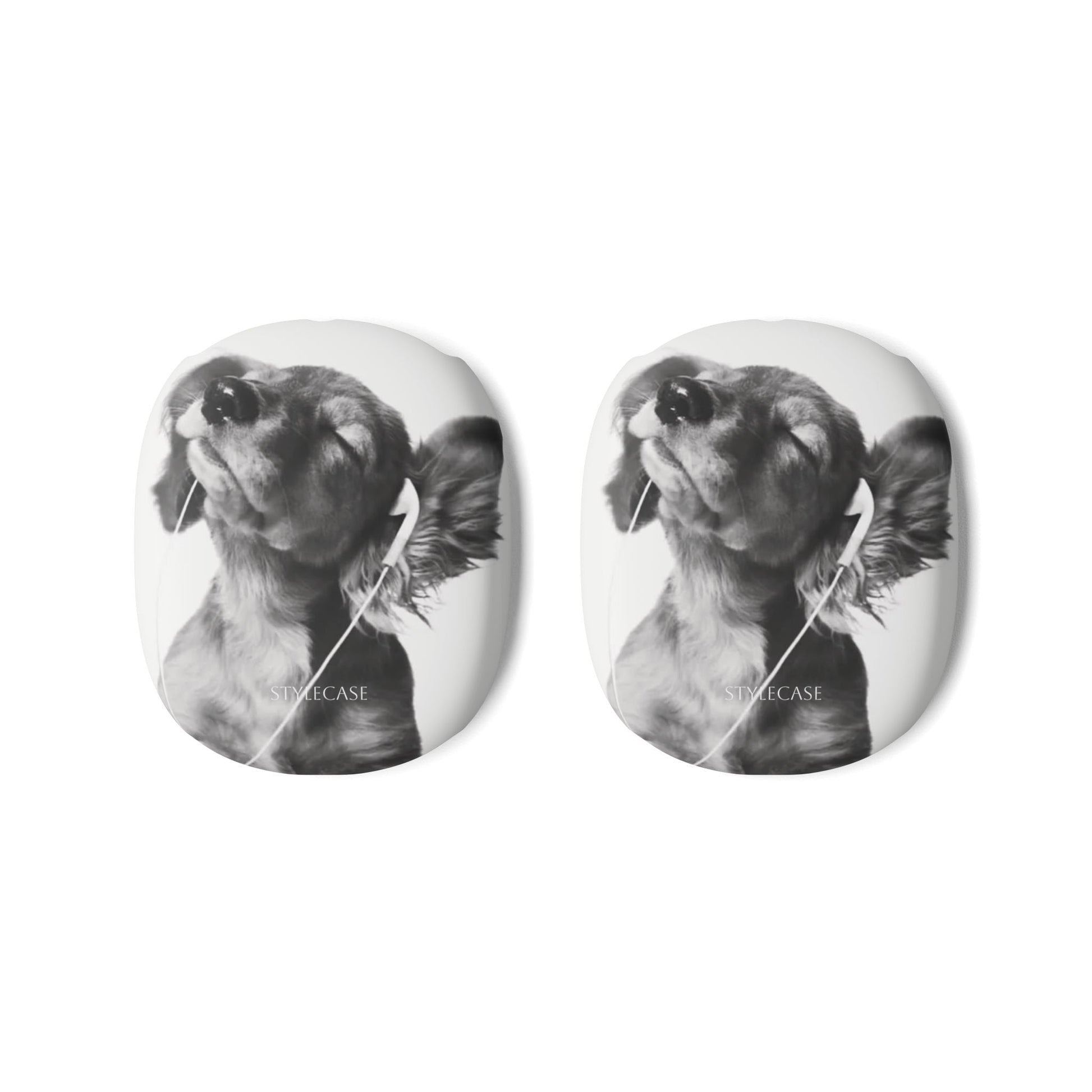 AirPods Max Case — Happy Music Dog Protective Skins