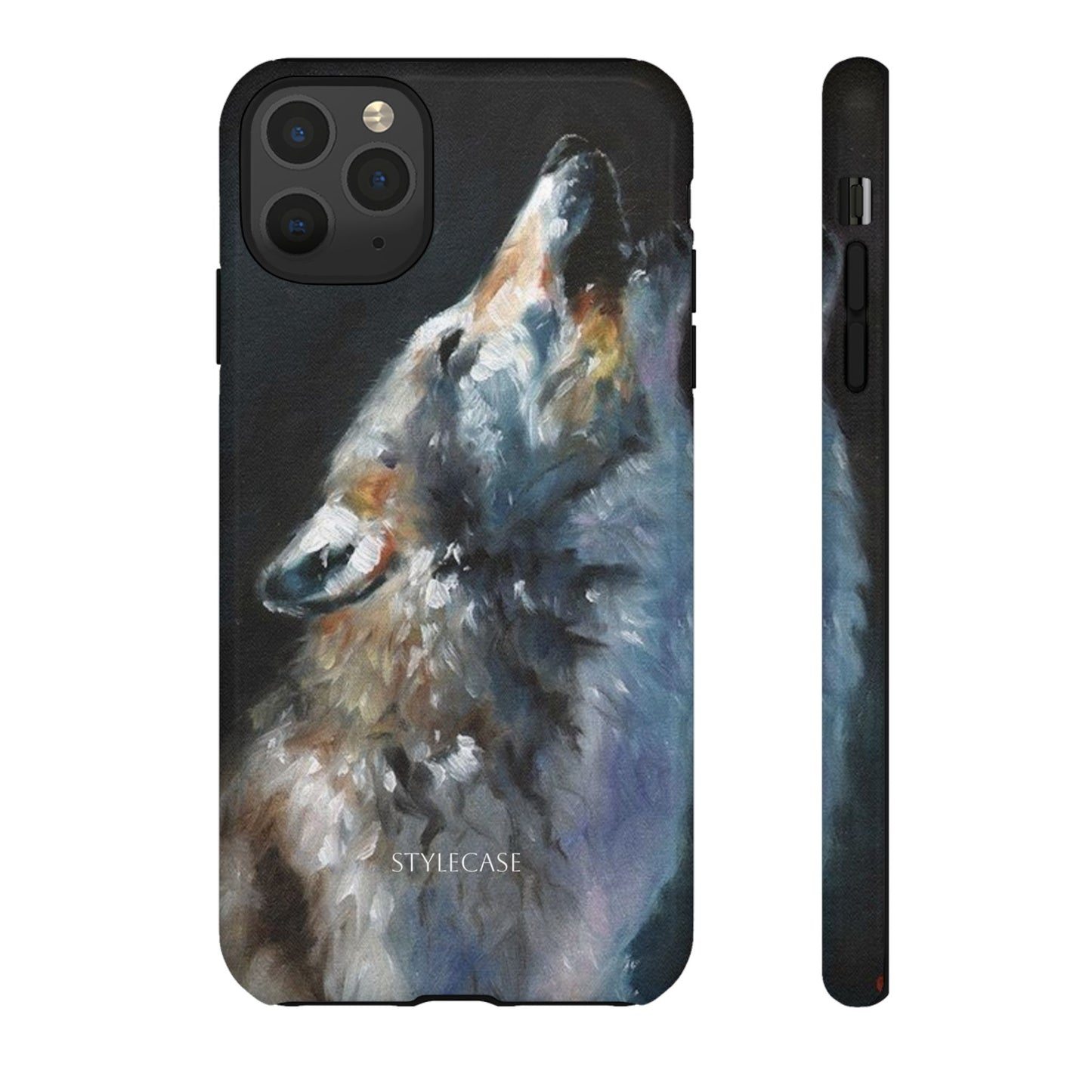 Howling Wolf Phone Case — Protective Samsung And Iphone Case