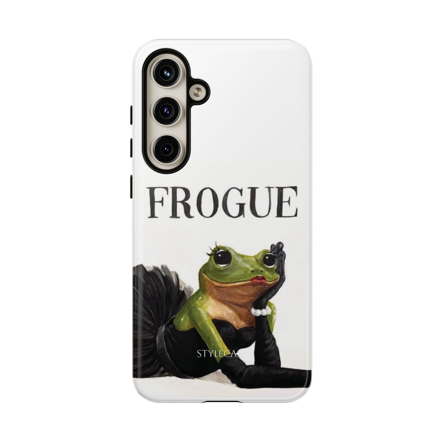Frogue Phone Case – Fashion Frog Design, Trendy Protective Cover