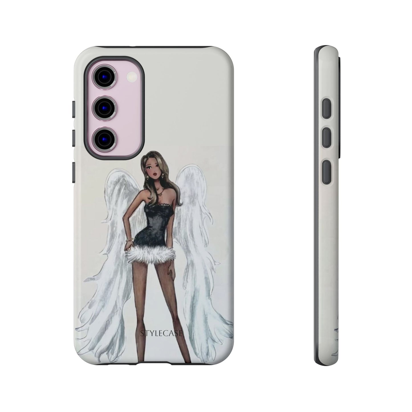 Angel Wings Phone Case — Fashionable Angel Model Protective Cover